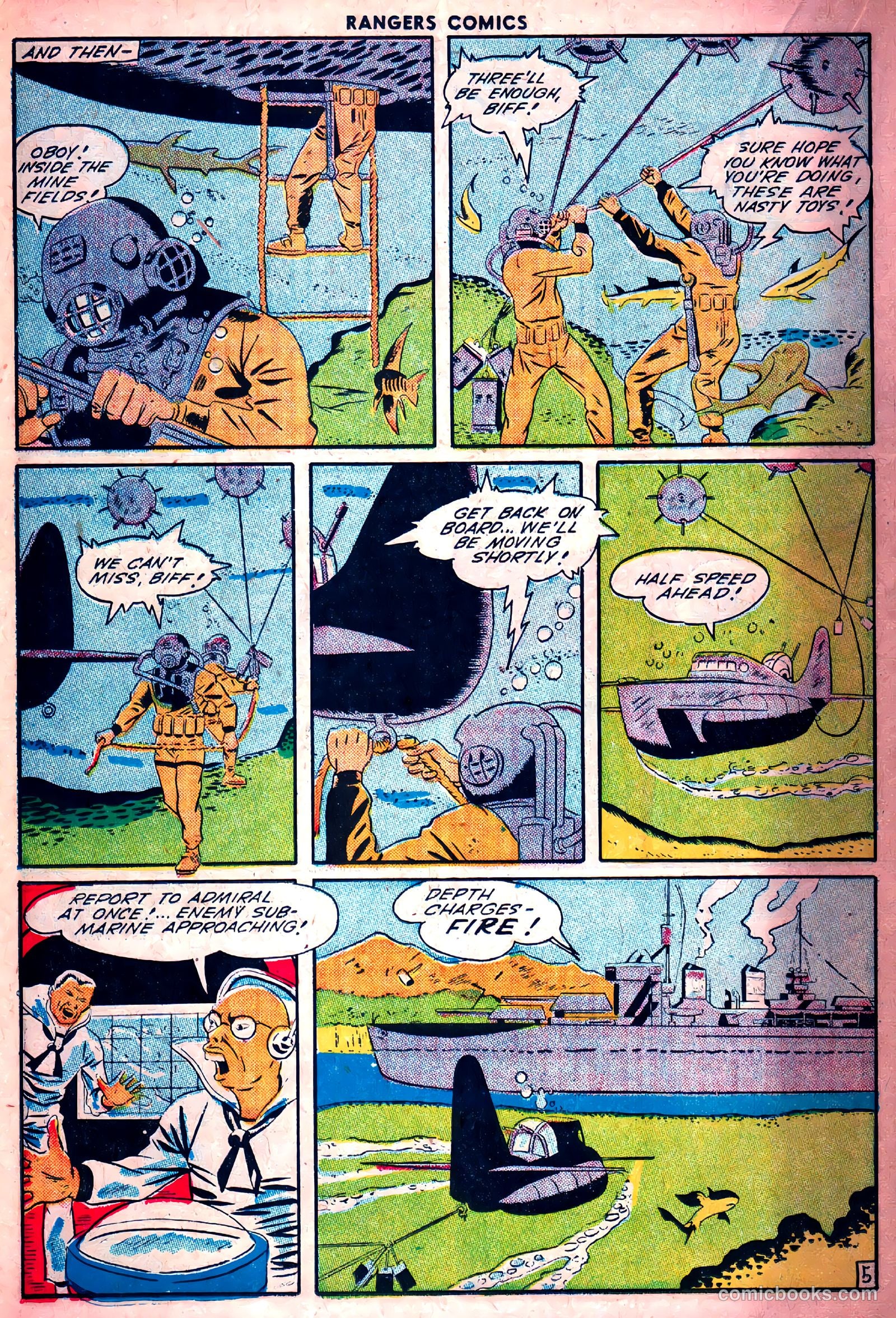 Rangers Comics #21 (1947) — page 33 of 51
