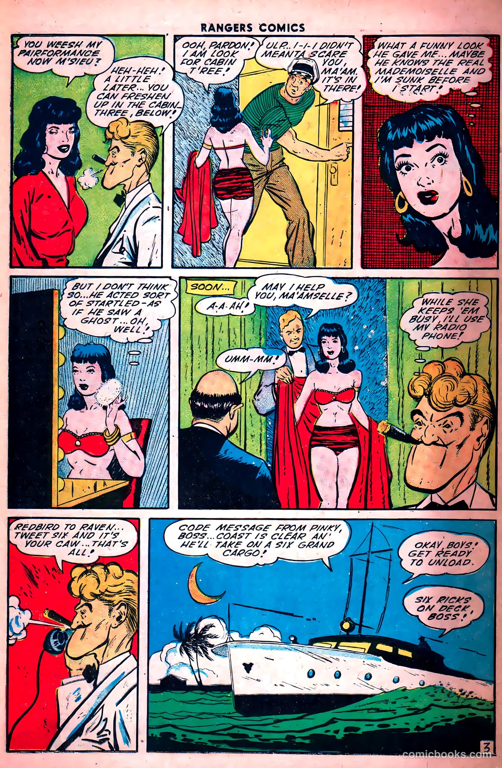 Rangers Comics #21 (1947) — page 37 of 51