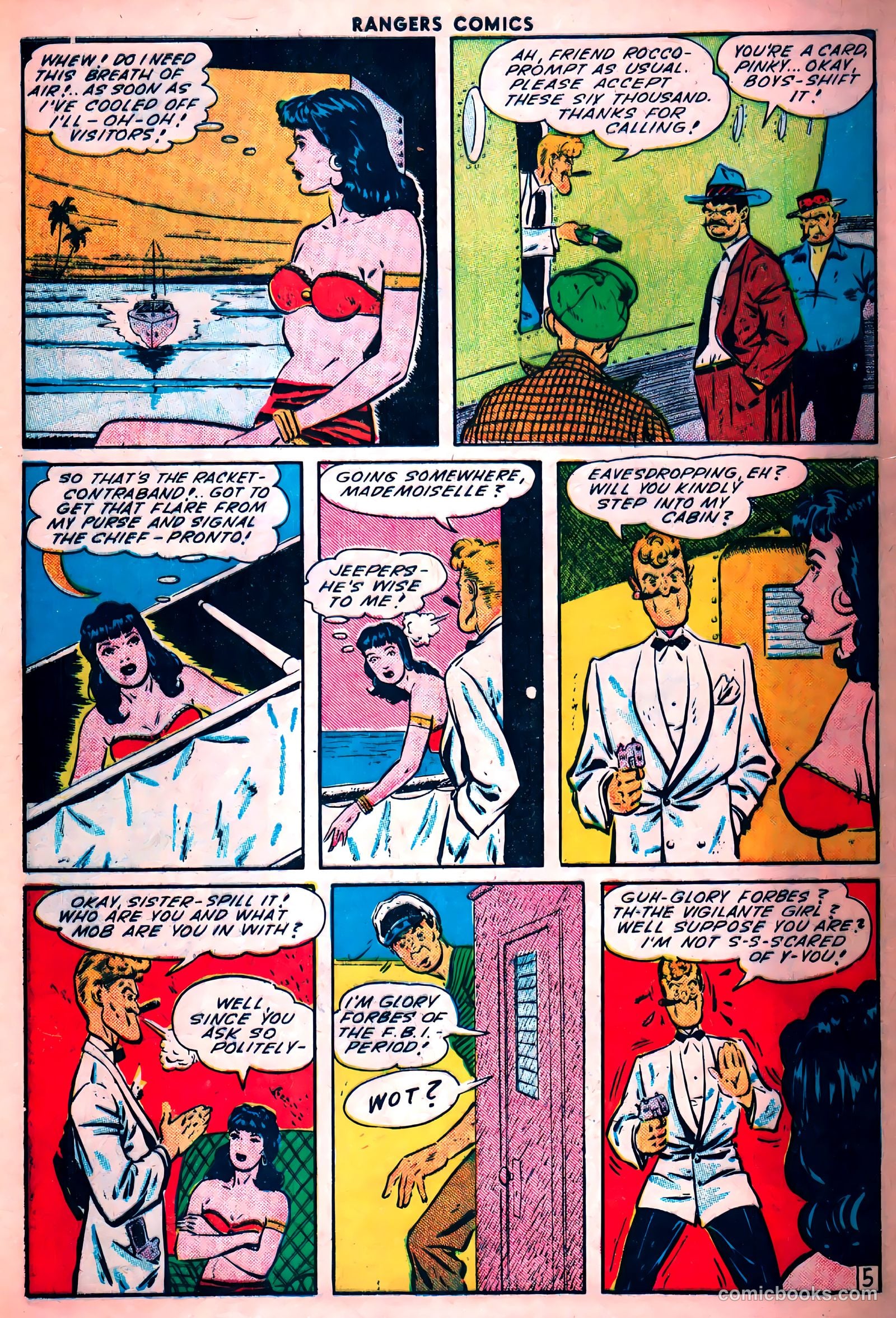 Rangers Comics #21 (1947) — page 39 of 51