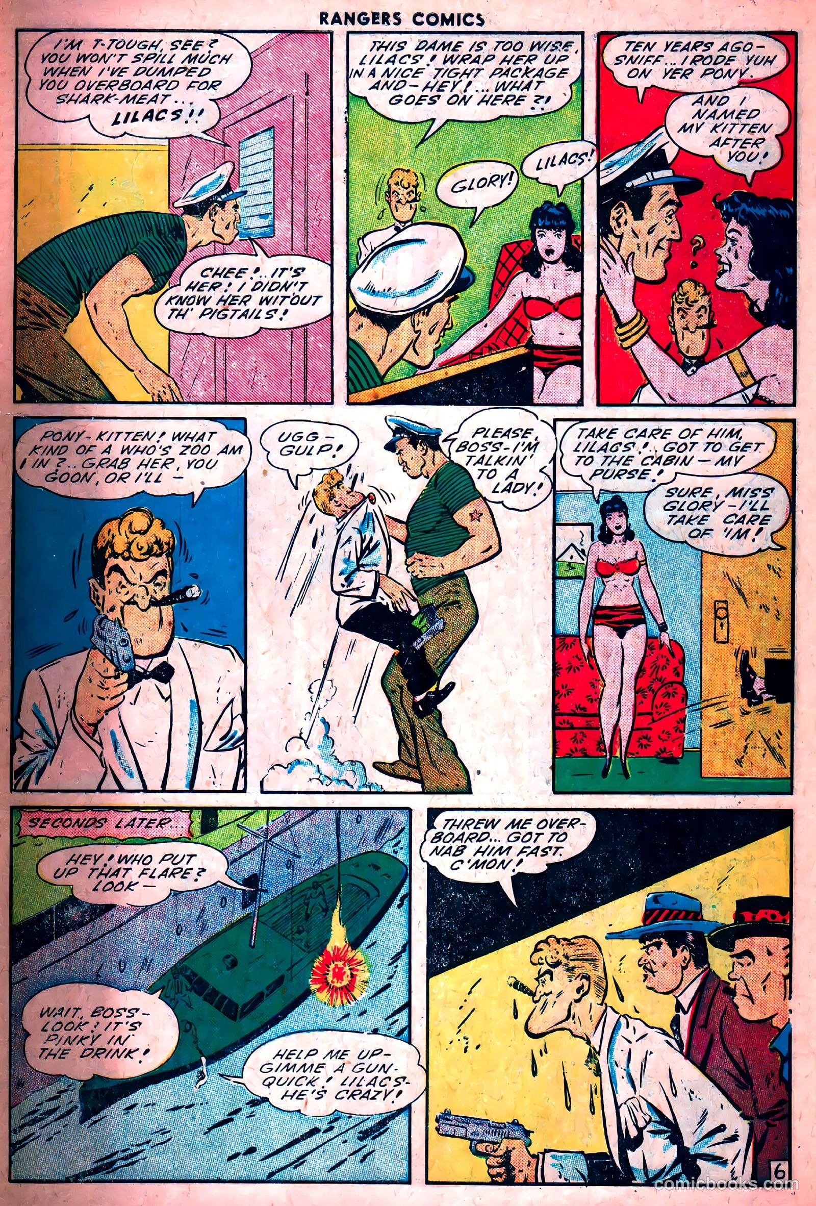 Rangers Comics #21 (1947) — page 40 of 51