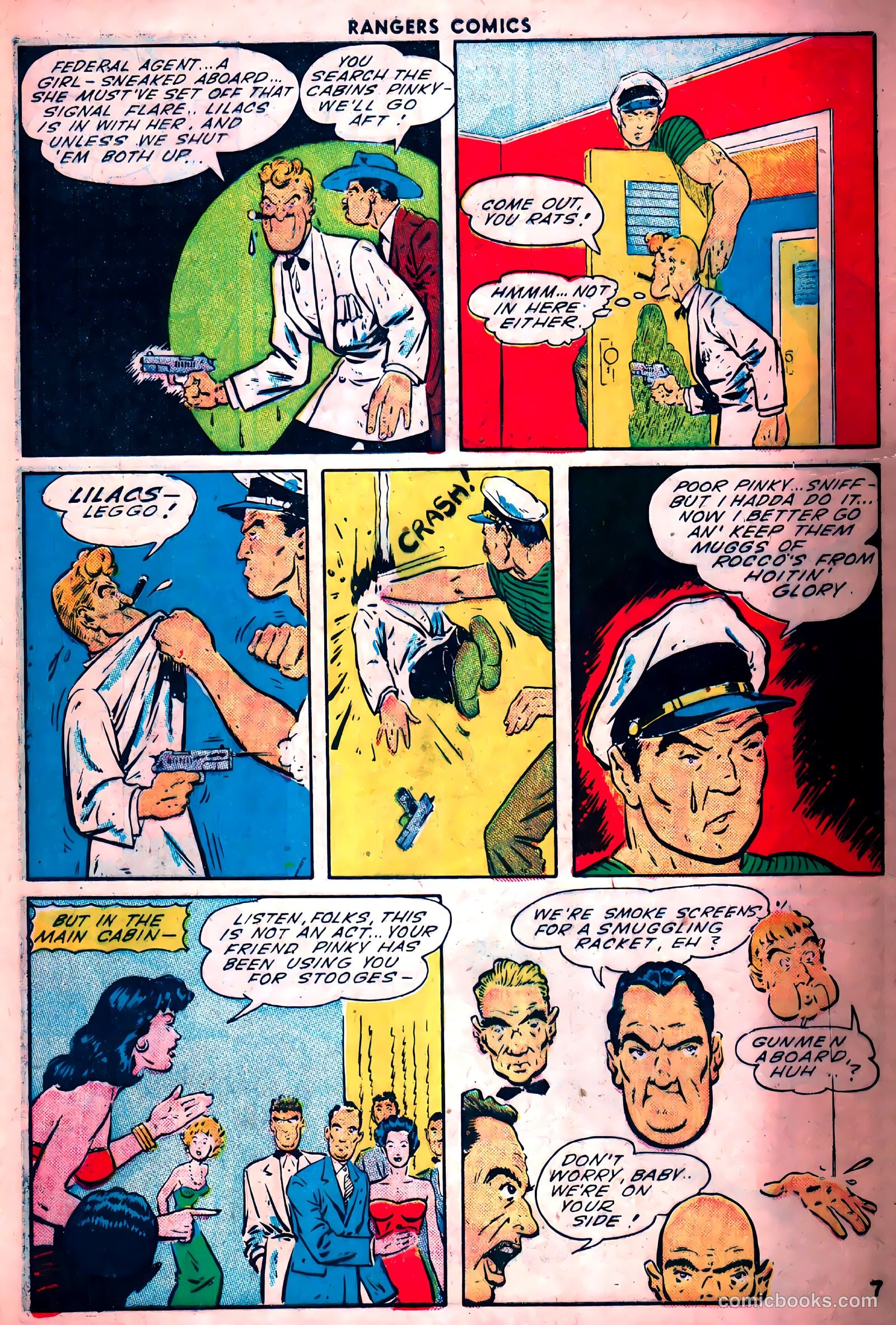 Rangers Comics #21 (1947) — page 41 of 51