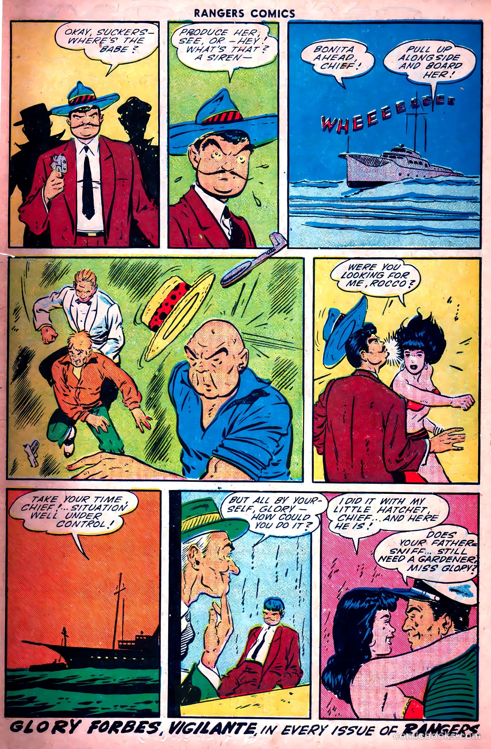 Rangers Comics #21 (1947) — page 42 of 51