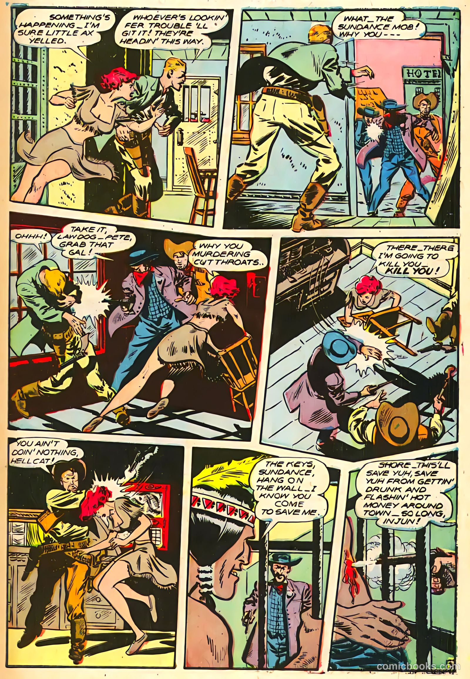 Rangers Comics #31 (1946, Flying Stories, Inc.) — page 5 of 52