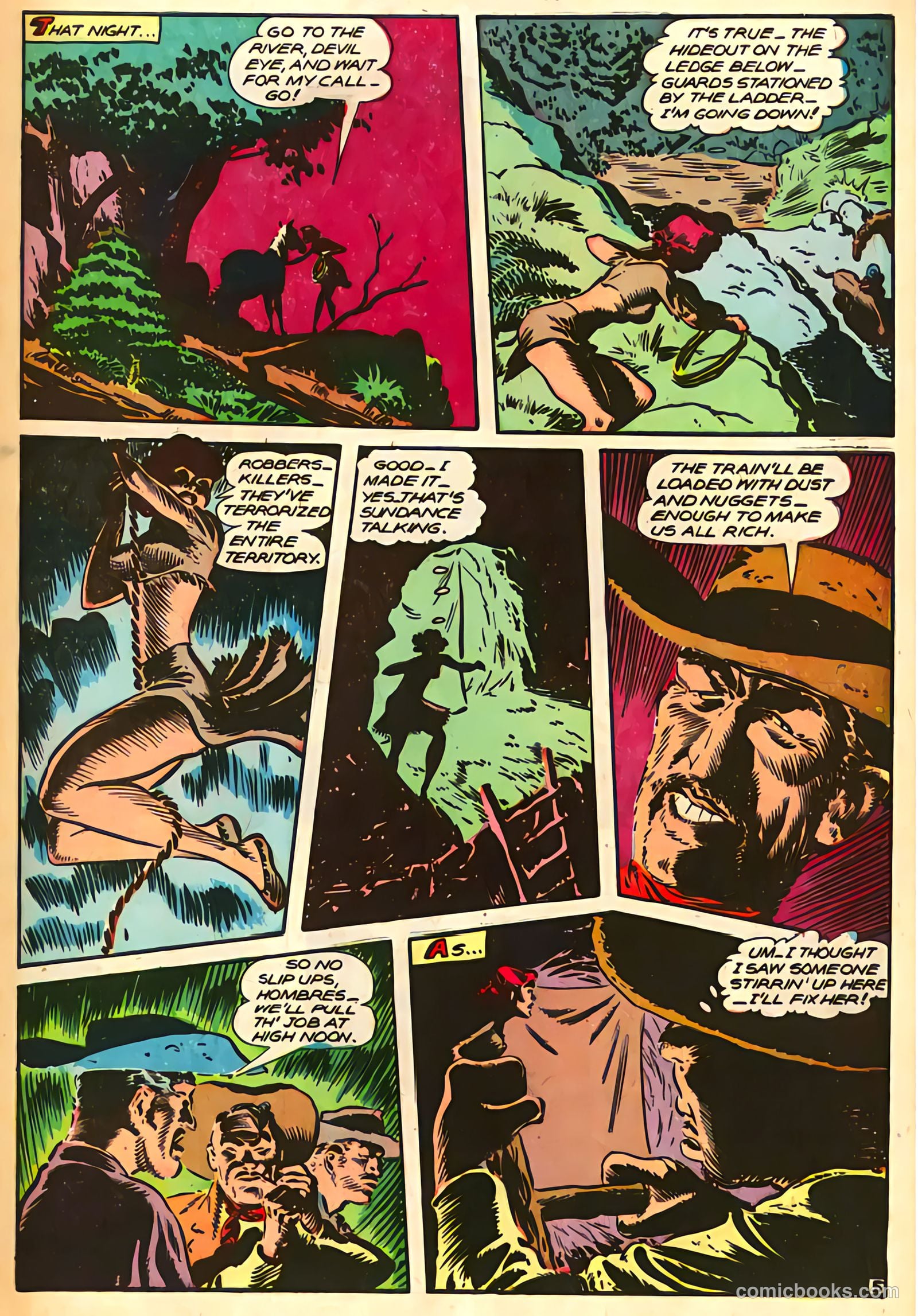 Rangers Comics #31 (1946, Flying Stories, Inc.) — page 7 of 52