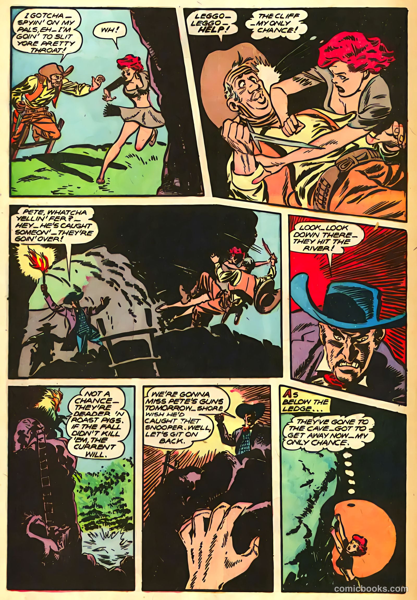 Rangers Comics #31 (1946, Flying Stories, Inc.) — page 8 of 52