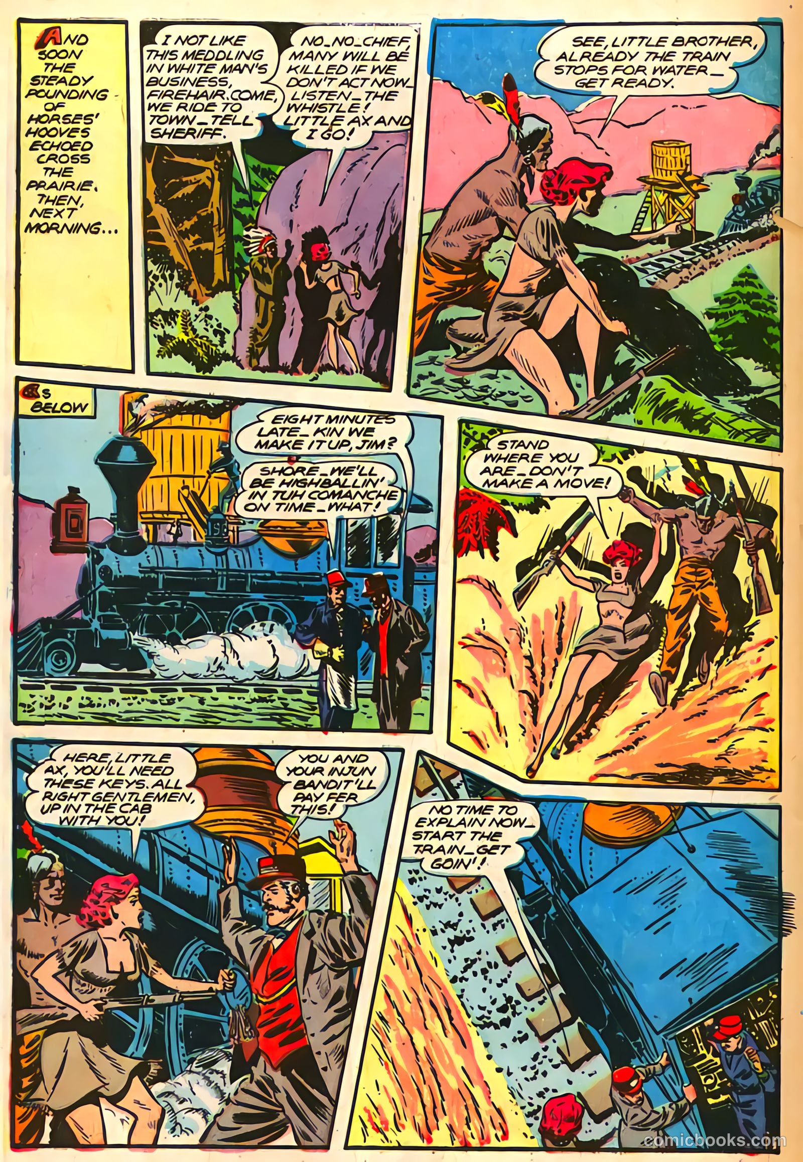 Rangers Comics #31 (1946, Flying Stories, Inc.) — page 10 of 52