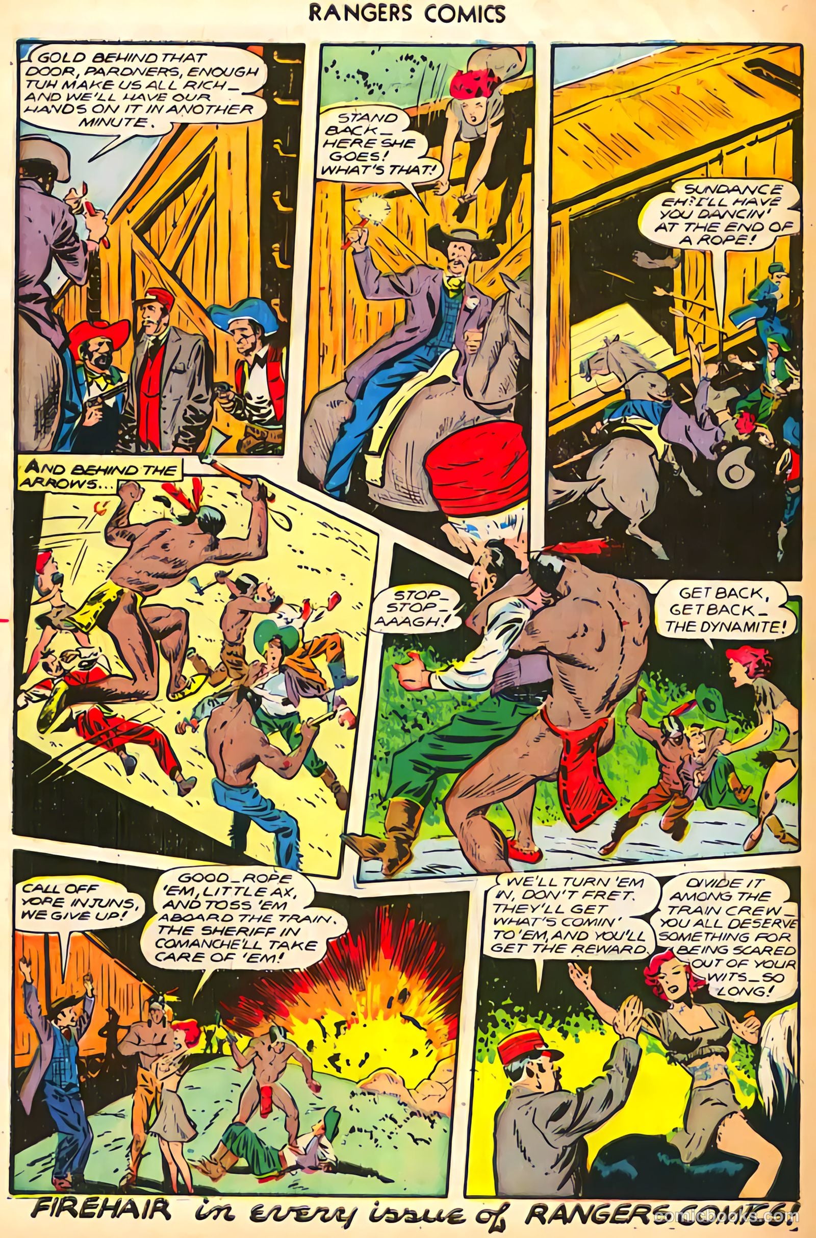 Rangers Comics #31 (1946, Flying Stories, Inc.) — page 12 of 52