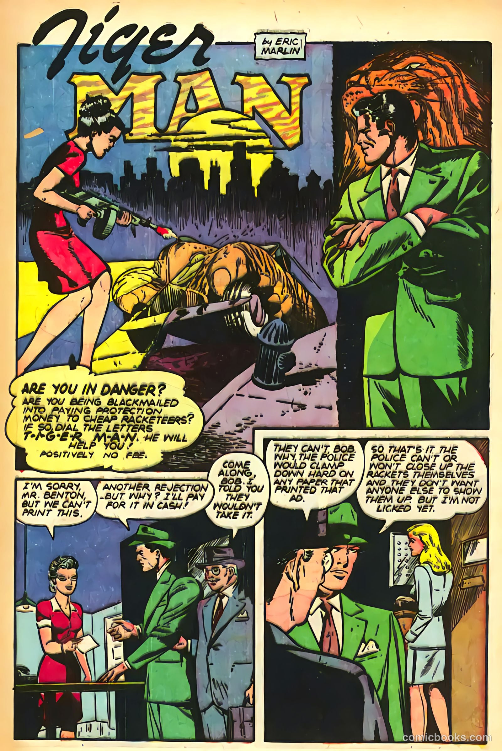 Rangers Comics #31 (1946, Flying Stories, Inc.) — page 13 of 52