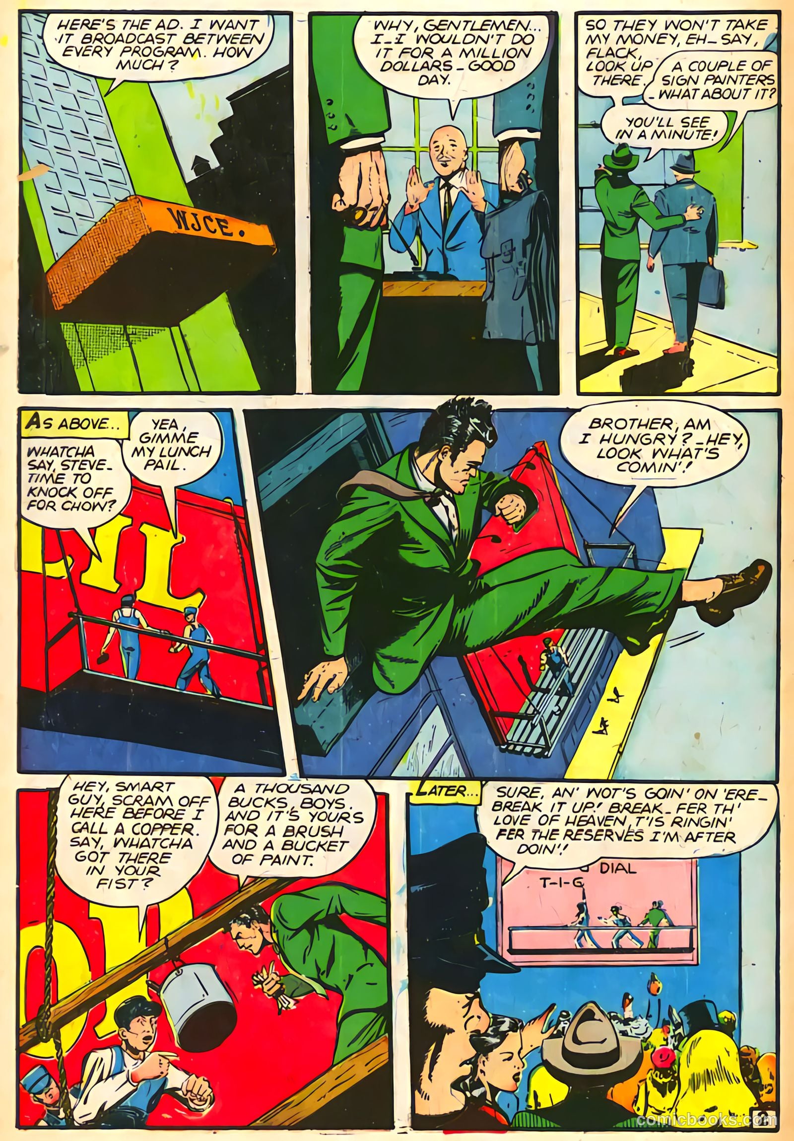 Rangers Comics #31 (1946, Flying Stories, Inc.) — page 14 of 52