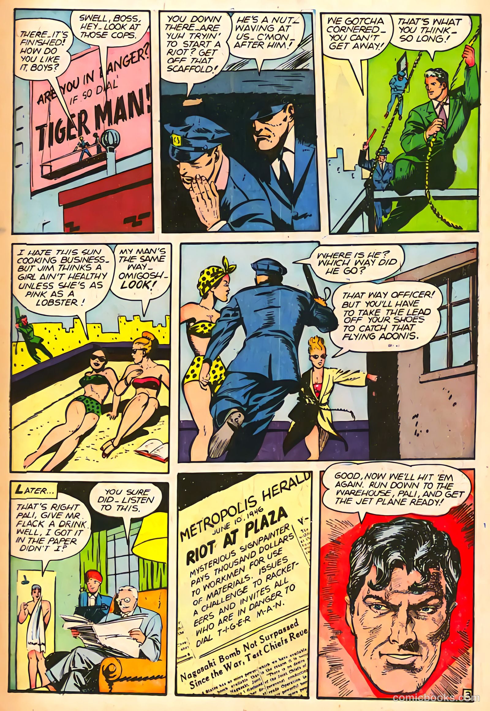 Rangers Comics #31 (1946, Flying Stories, Inc.) — page 15 of 52
