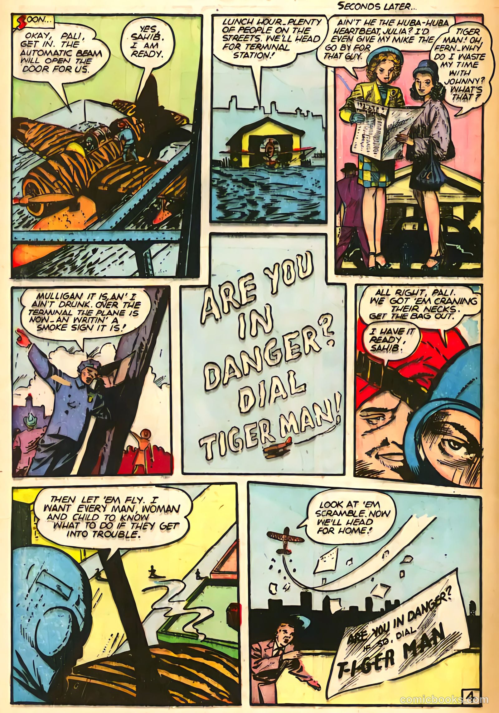 Rangers Comics #31 (1946, Flying Stories, Inc.) — page 16 of 52