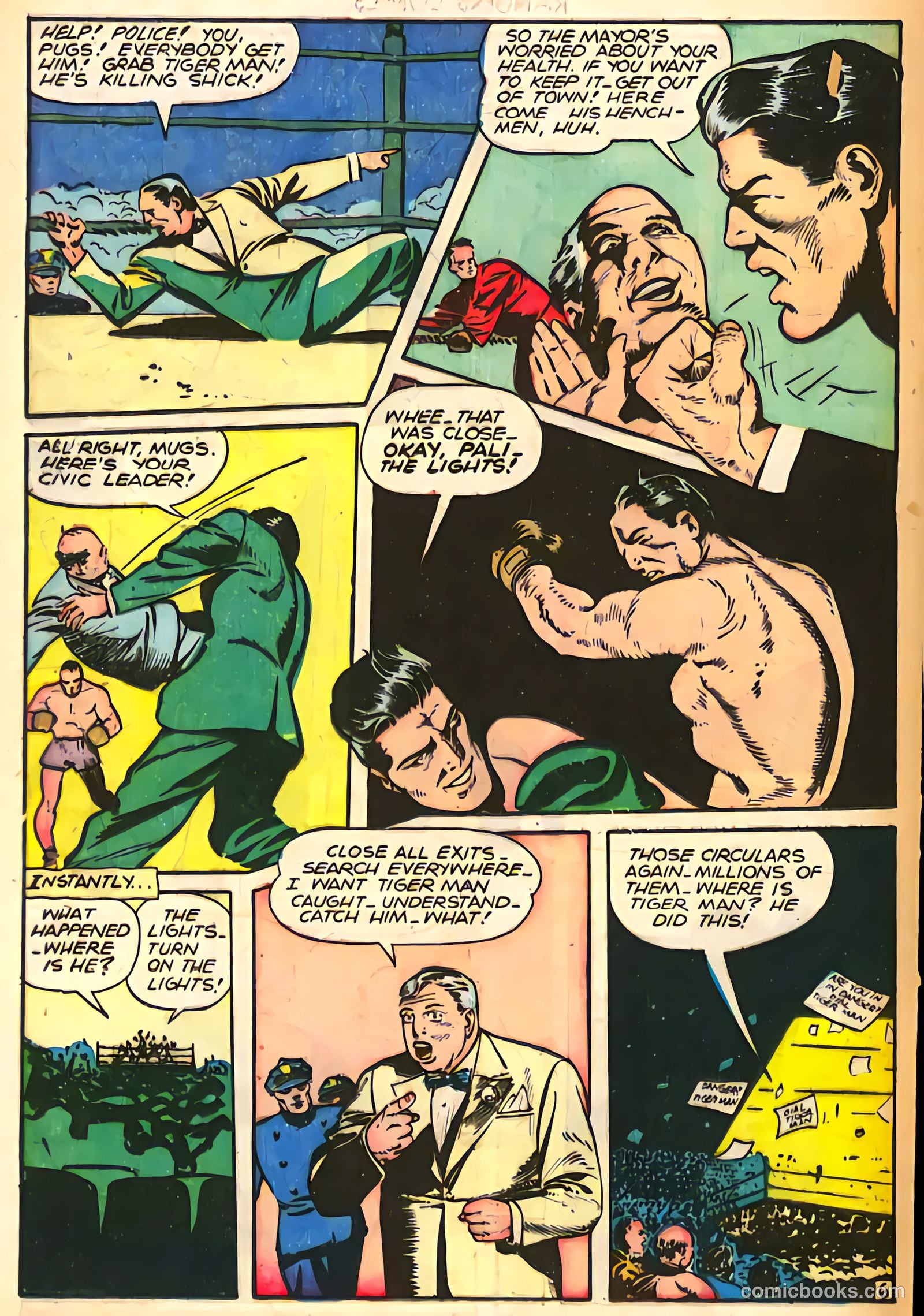 Rangers Comics #31 (1946, Flying Stories, Inc.) — page 18 of 52