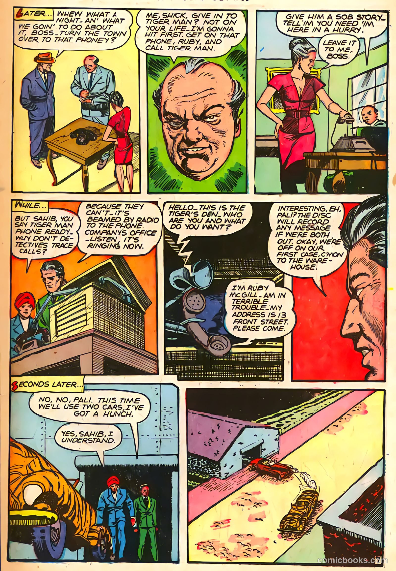 Rangers Comics #31 (1946, Flying Stories, Inc.) — page 19 of 52