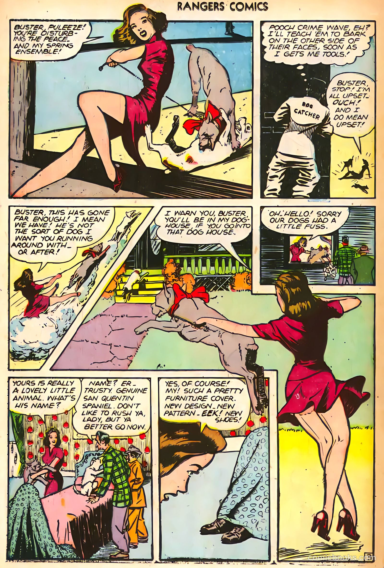 Rangers Comics #31 (1946, Flying Stories, Inc.) — page 24 of 52