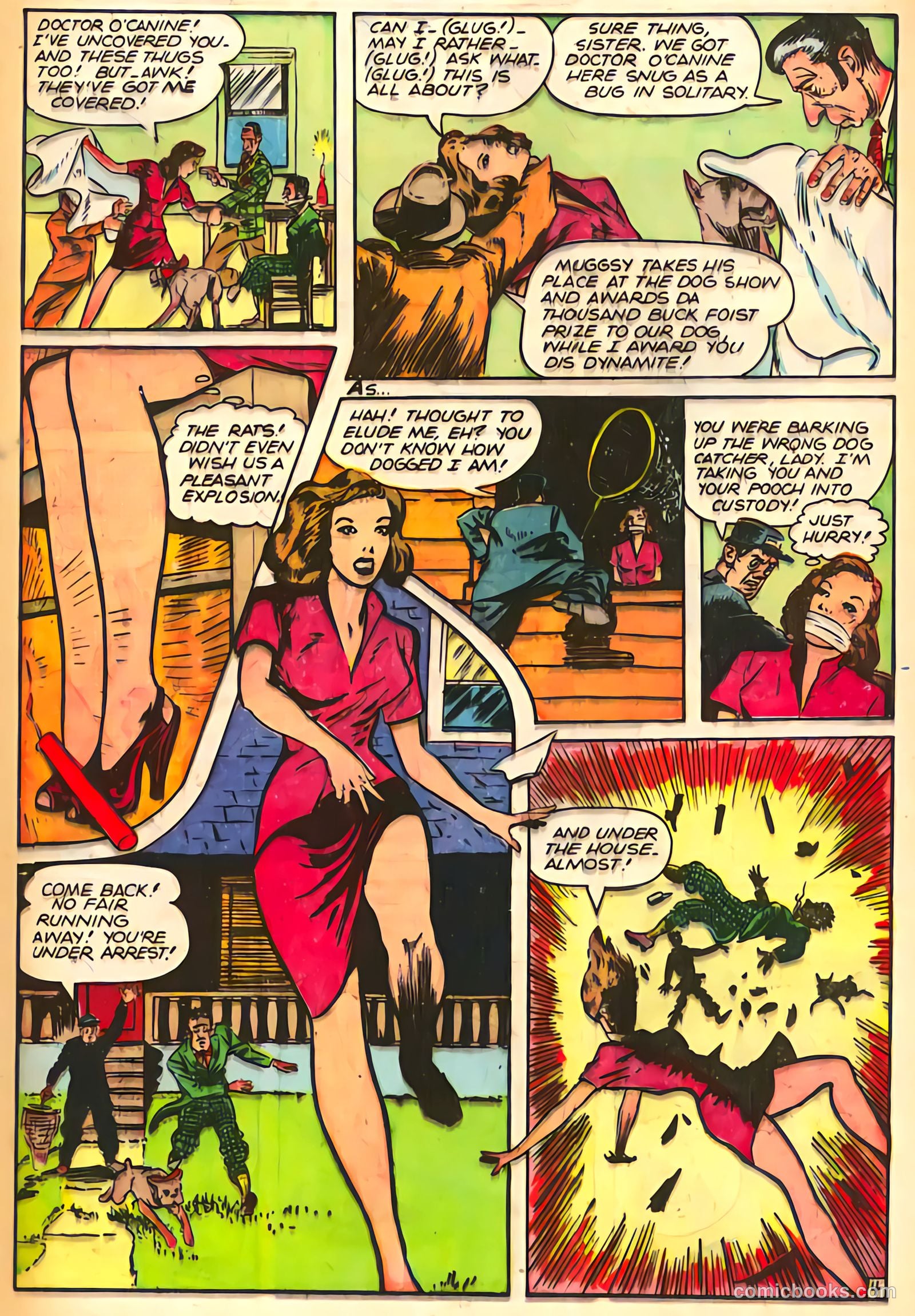 Rangers Comics #31 (1946, Flying Stories, Inc.) — page 25 of 52