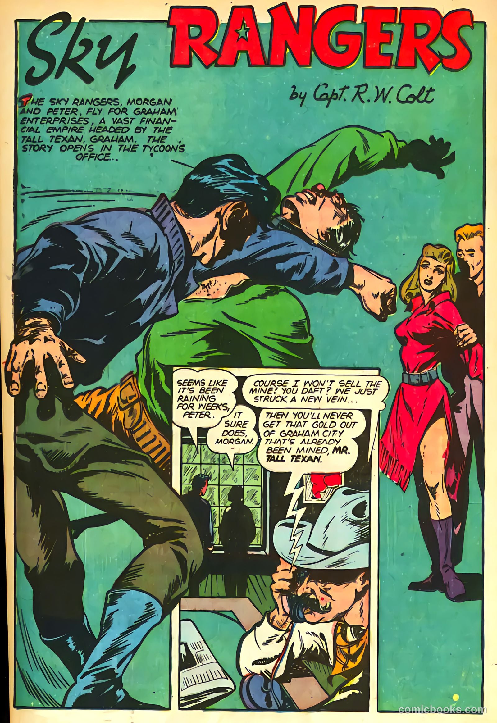 Rangers Comics #31 (1946, Flying Stories, Inc.) — page 30 of 52