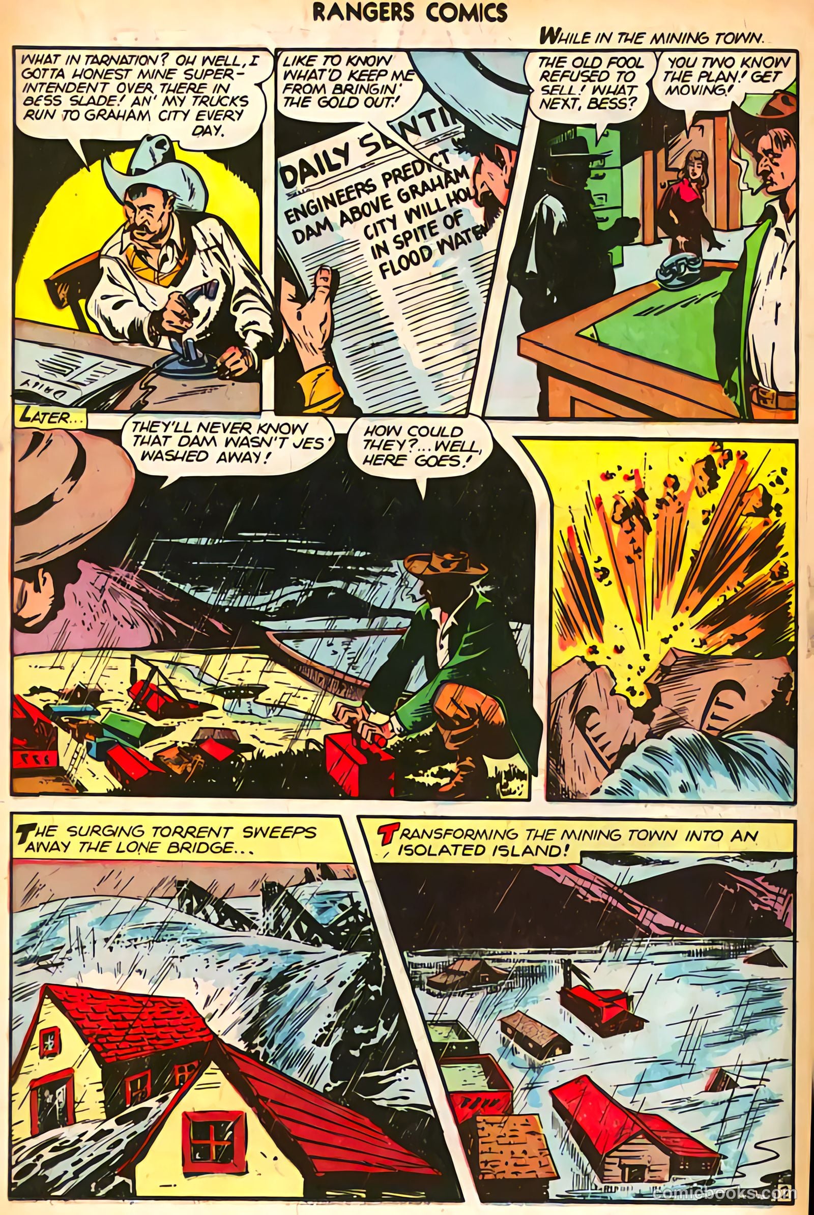 Rangers Comics #31 (1946, Flying Stories, Inc.) — page 31 of 52