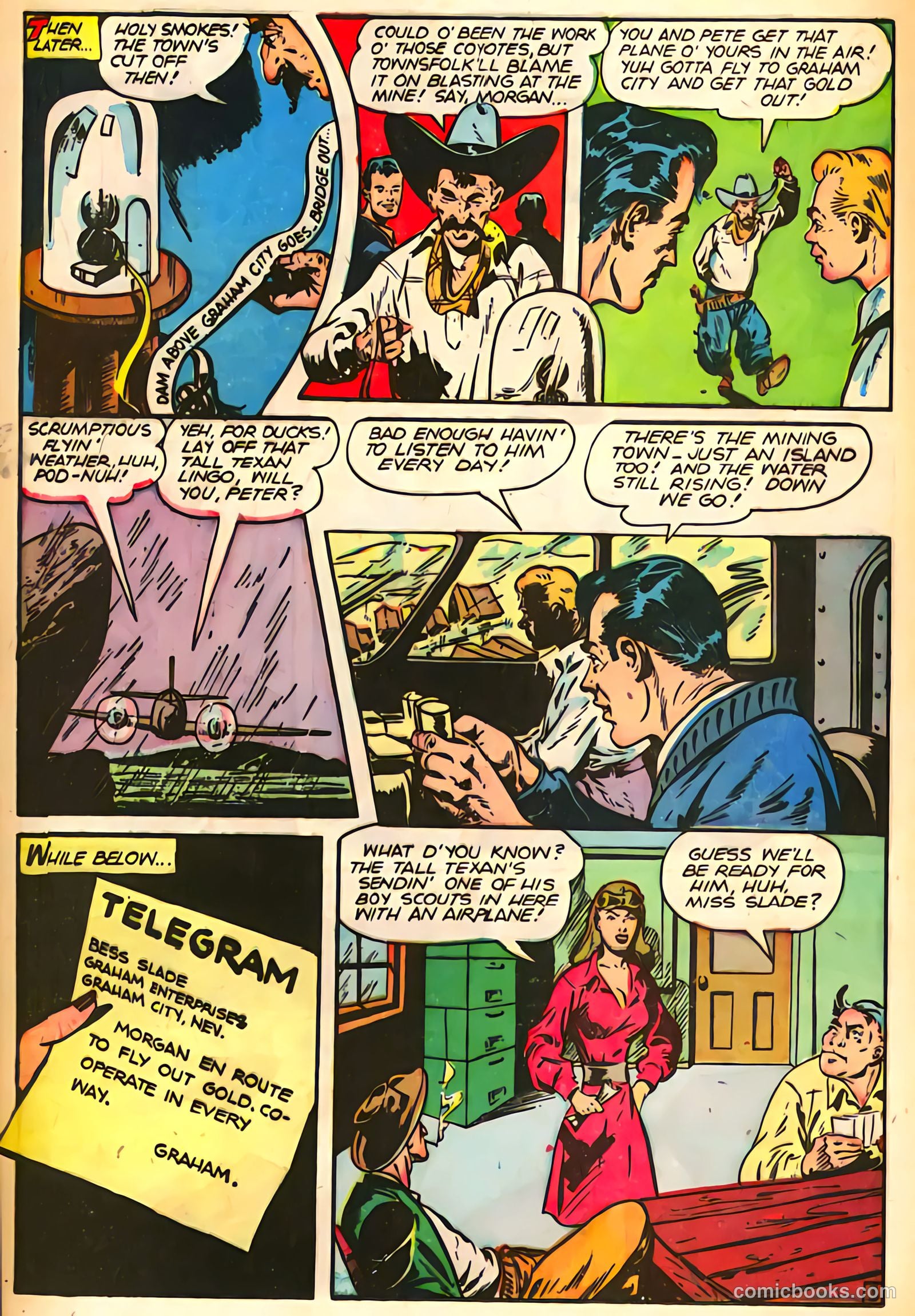 Rangers Comics #31 (1946, Flying Stories, Inc.) — page 32 of 52