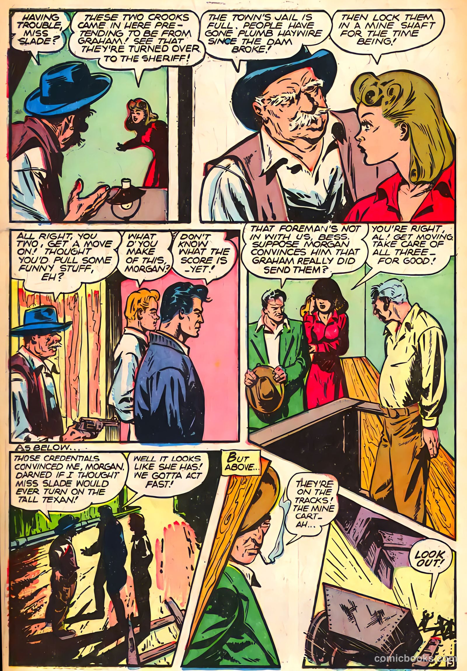 Rangers Comics #31 (1946, Flying Stories, Inc.) — page 34 of 52