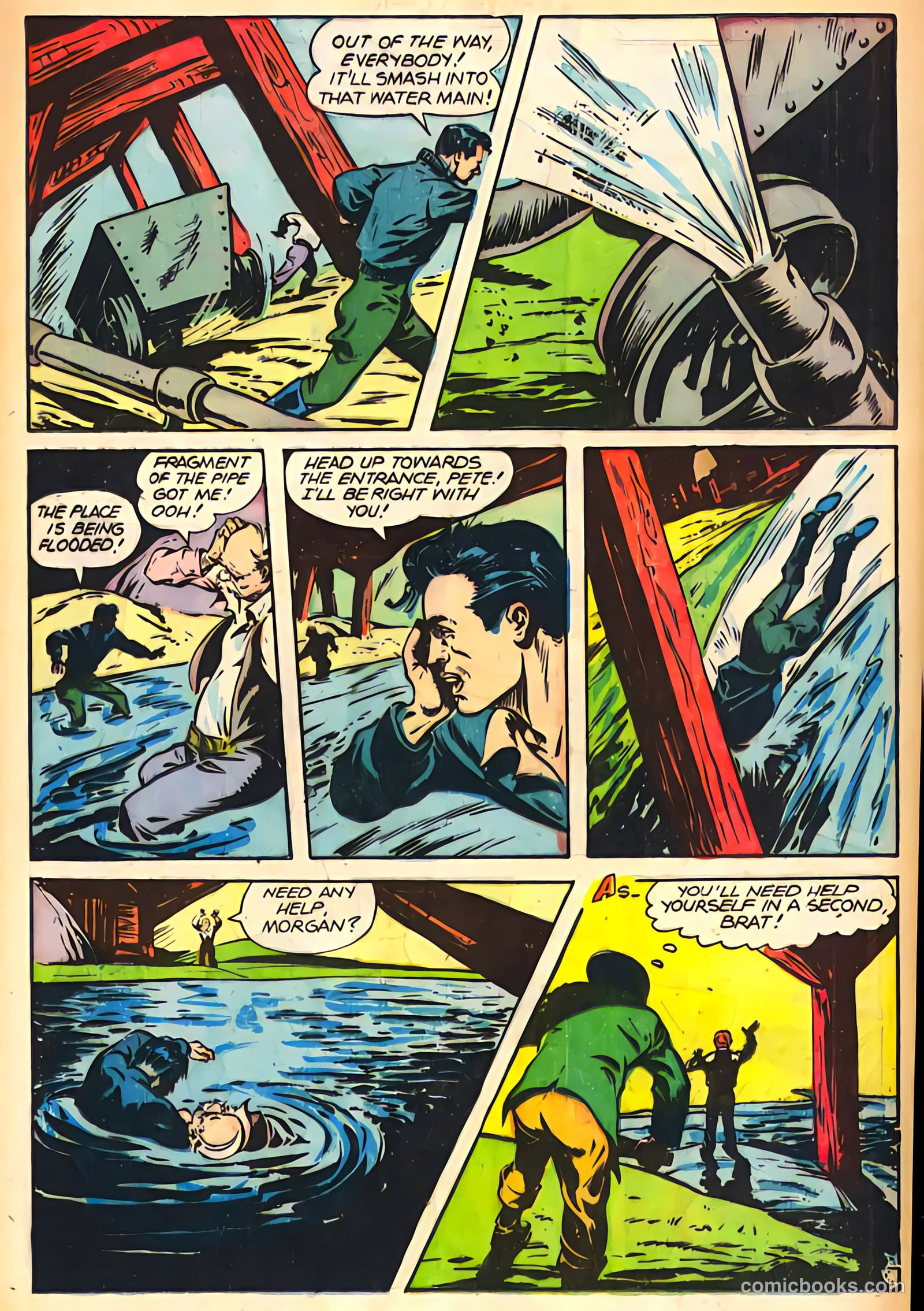 Rangers Comics #31 (1946, Flying Stories, Inc.) — page 35 of 52