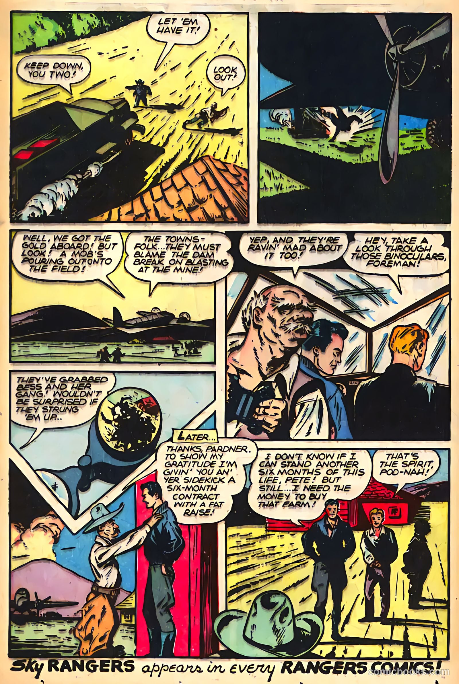 Rangers Comics #31 (1946, Flying Stories, Inc.) — page 37 of 52