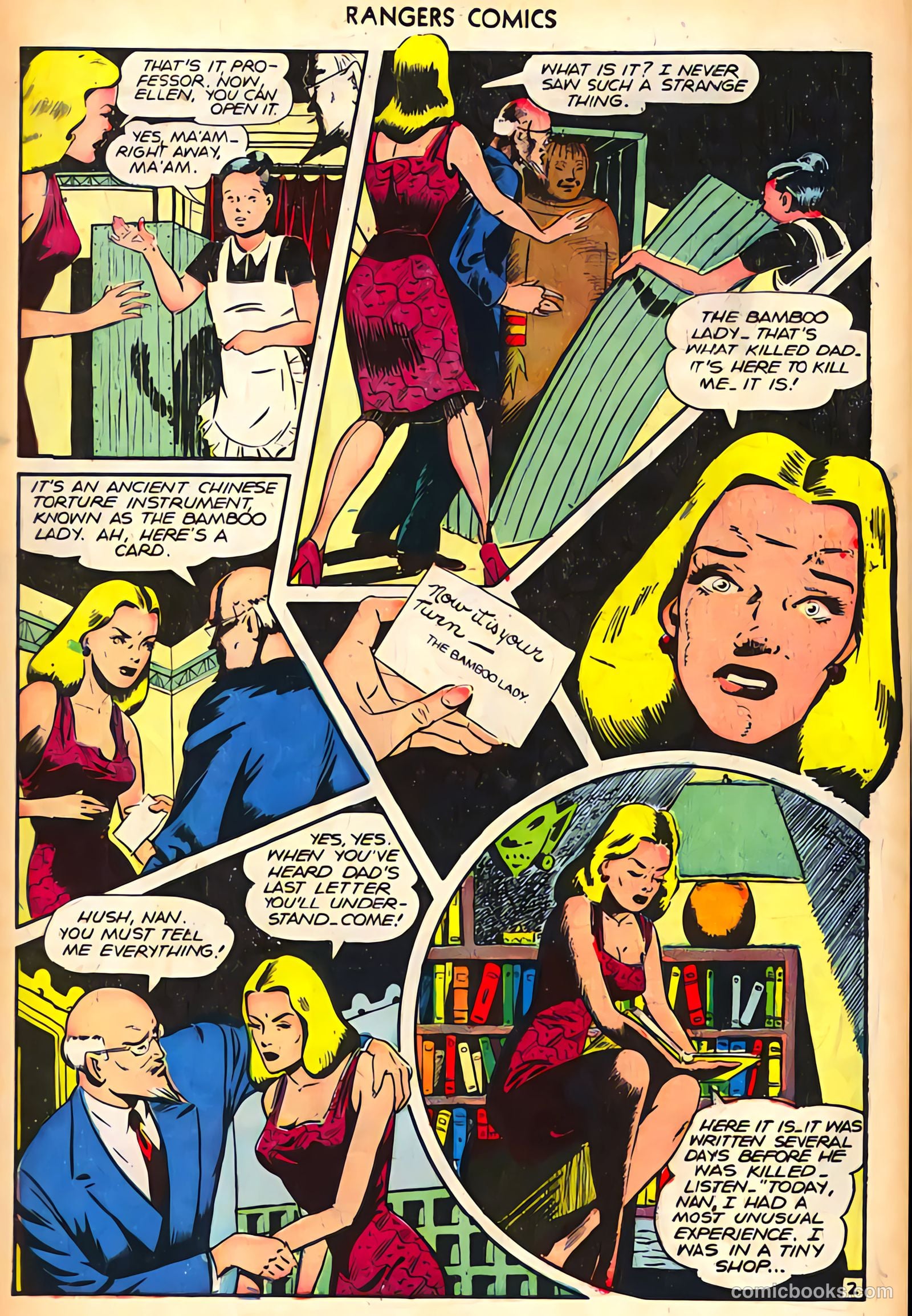 Rangers Comics #31 (1946, Flying Stories, Inc.) — page 39 of 52
