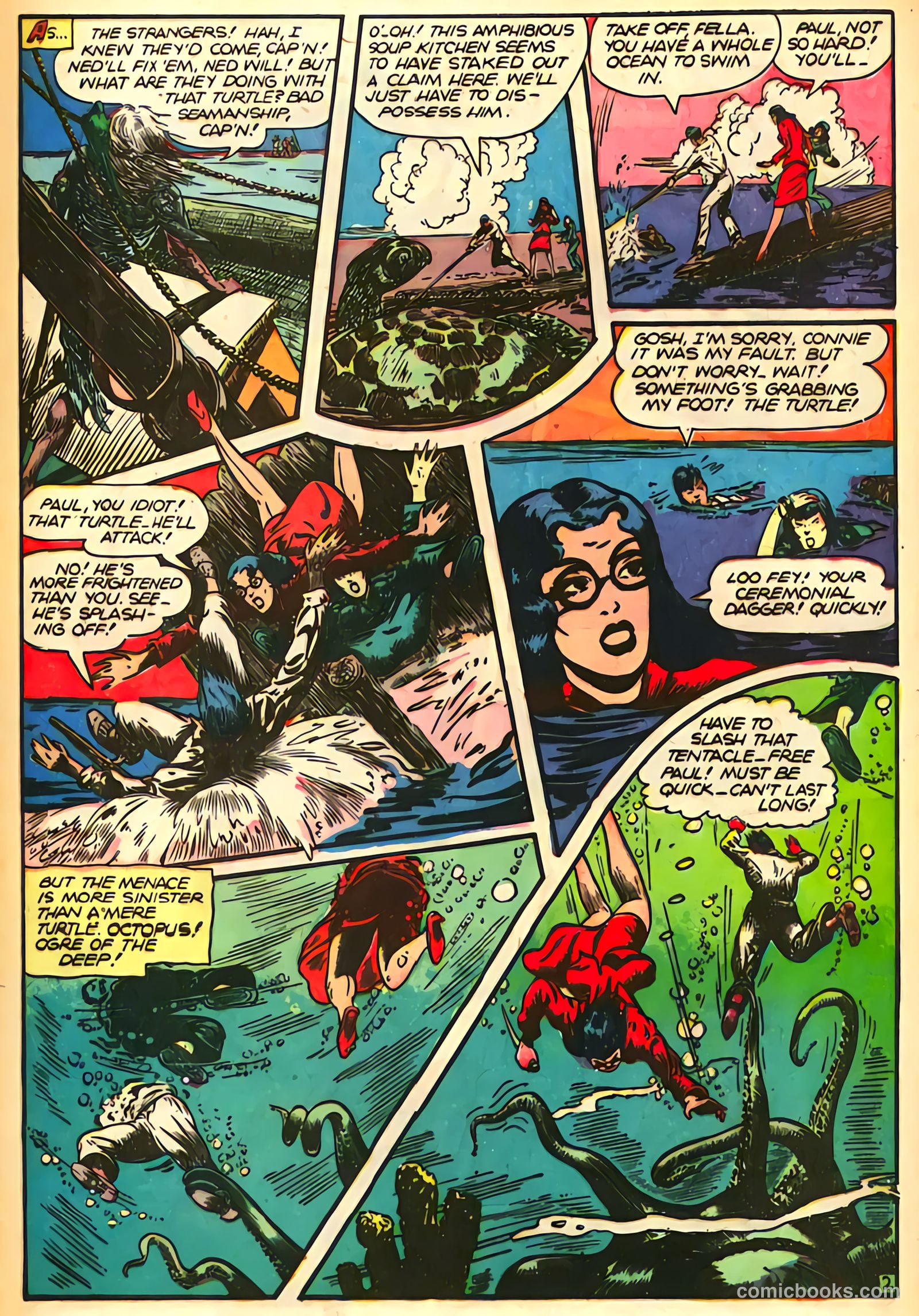Rangers Comics #31 (1946, Flying Stories, Inc.) — page 45 of 52