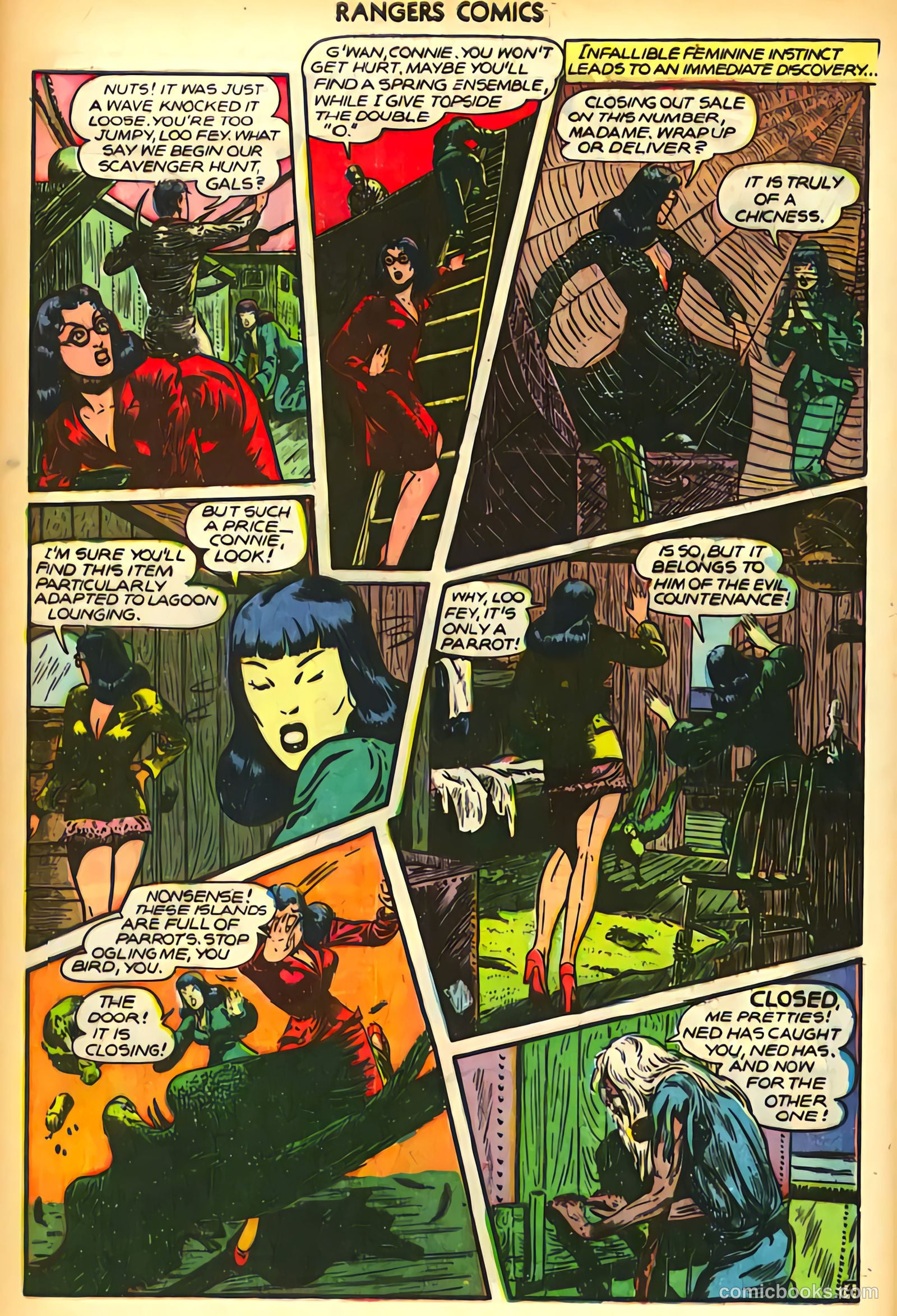 Rangers Comics #31 (1946, Flying Stories, Inc.) — page 47 of 52