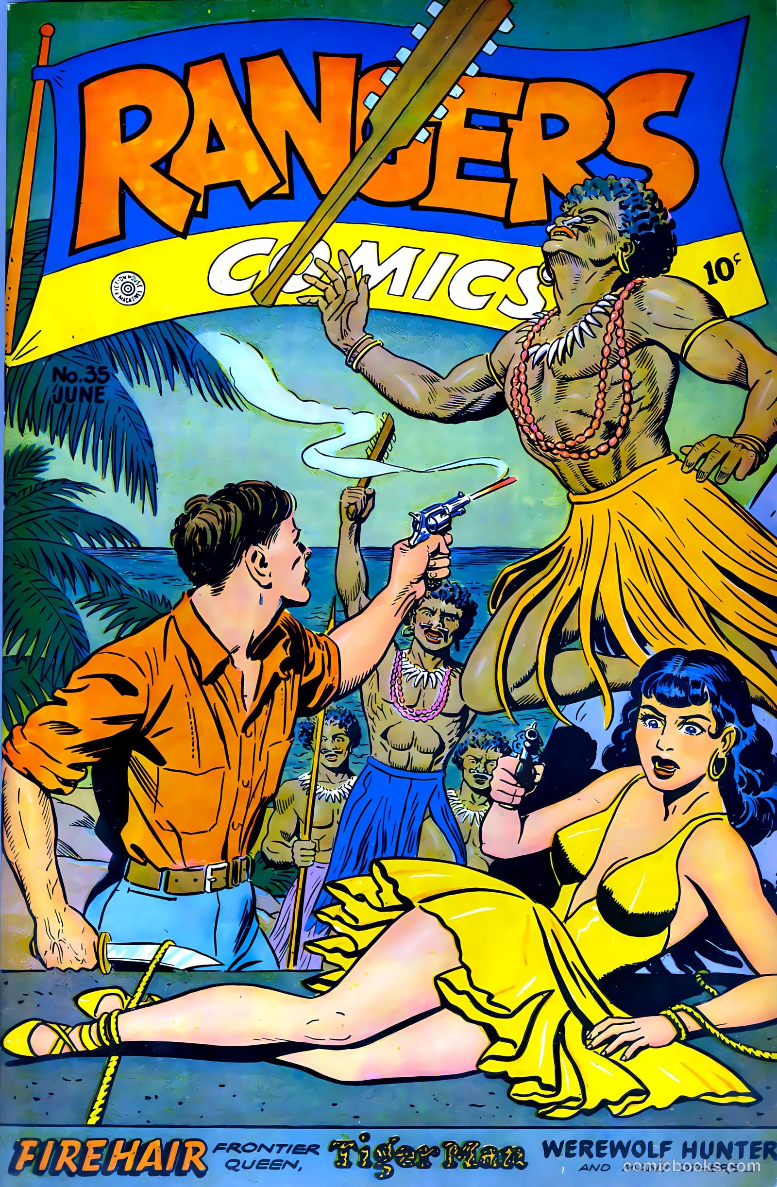 Rangers Comics #35 (1947, Flying Stories, Inc.) — page 2 of 53