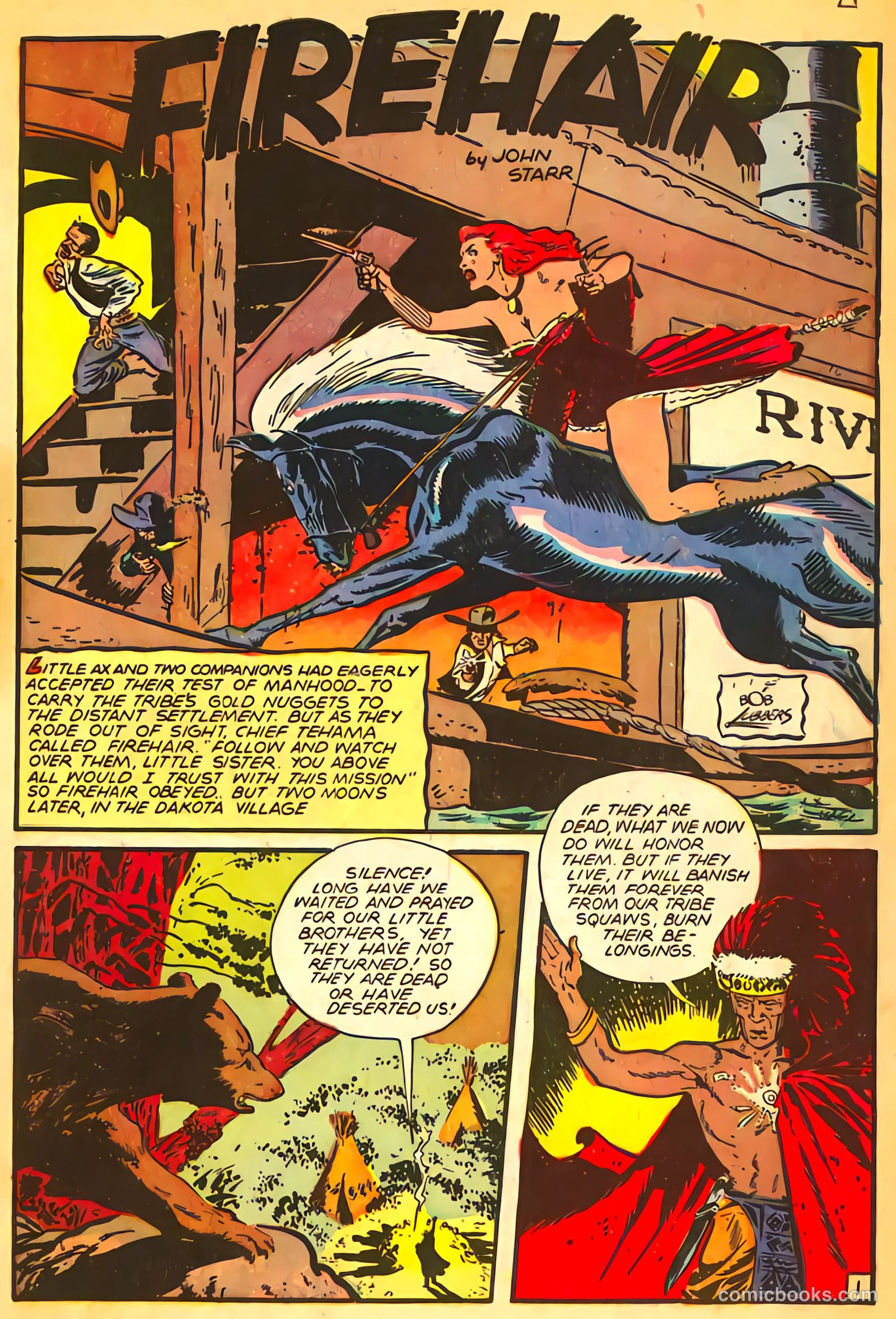 Rangers Comics #35 (1947, Flying Stories, Inc.) — page 4 of 53