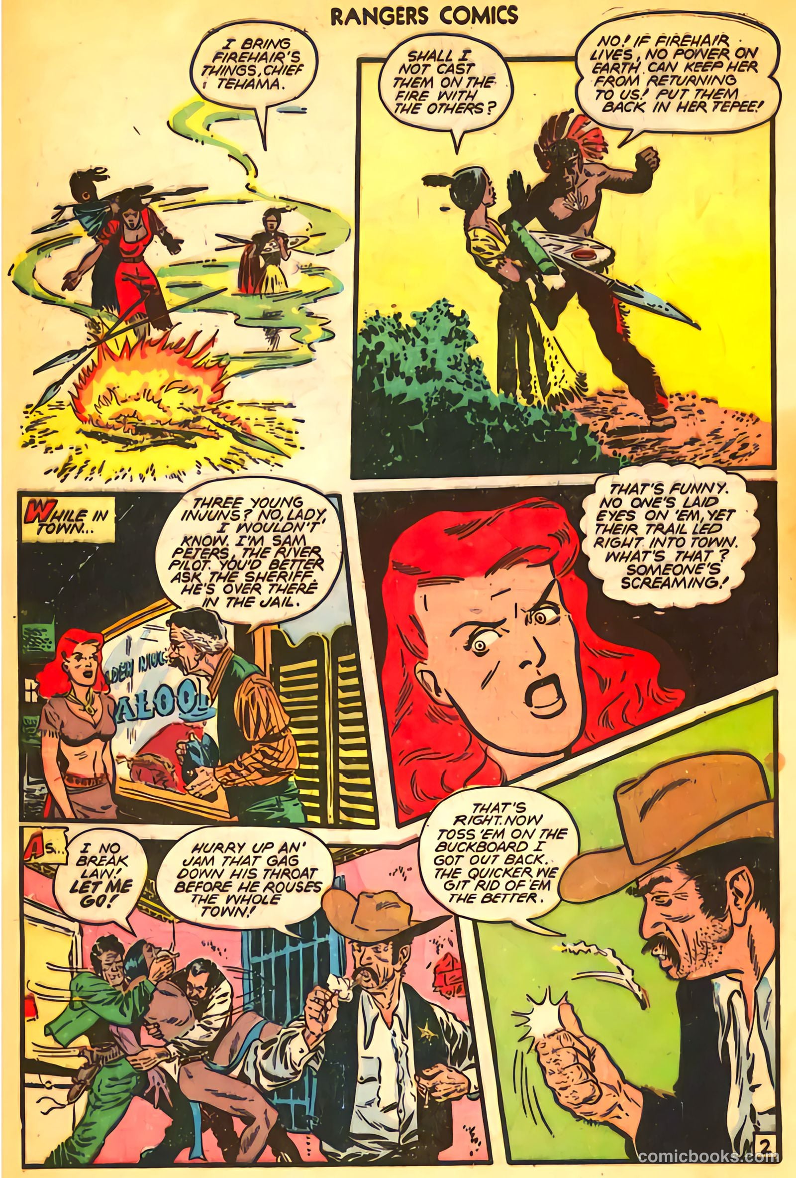Rangers Comics #35 (1947, Flying Stories, Inc.) — page 5 of 53