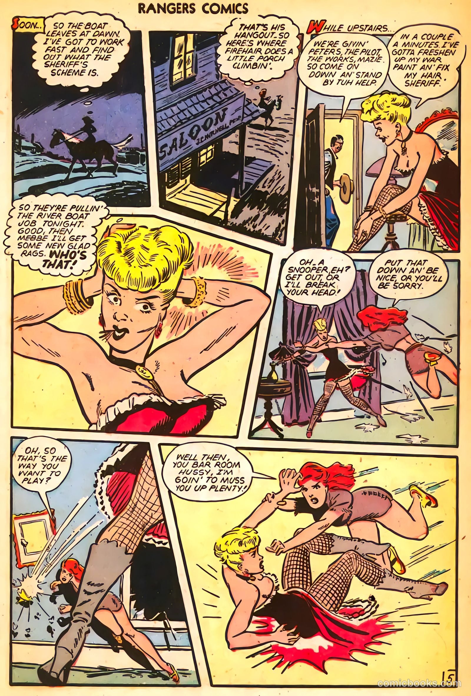 Rangers Comics #35 (1947, Flying Stories, Inc.) — page 8 of 53