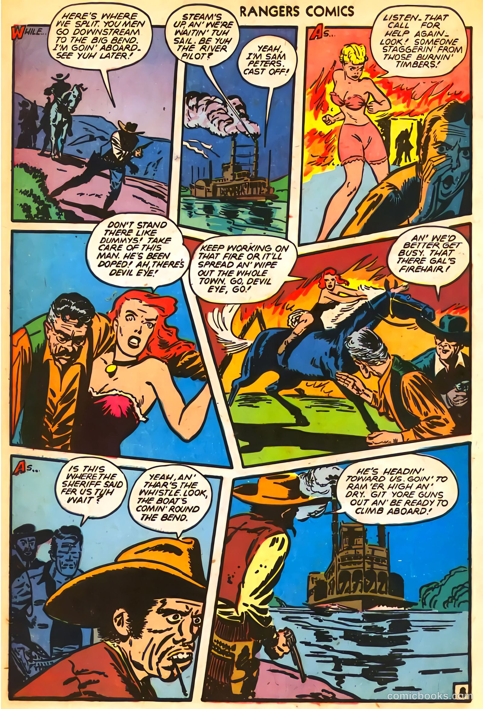 Rangers Comics #35 (1947, Flying Stories, Inc.) — page 11 of 53