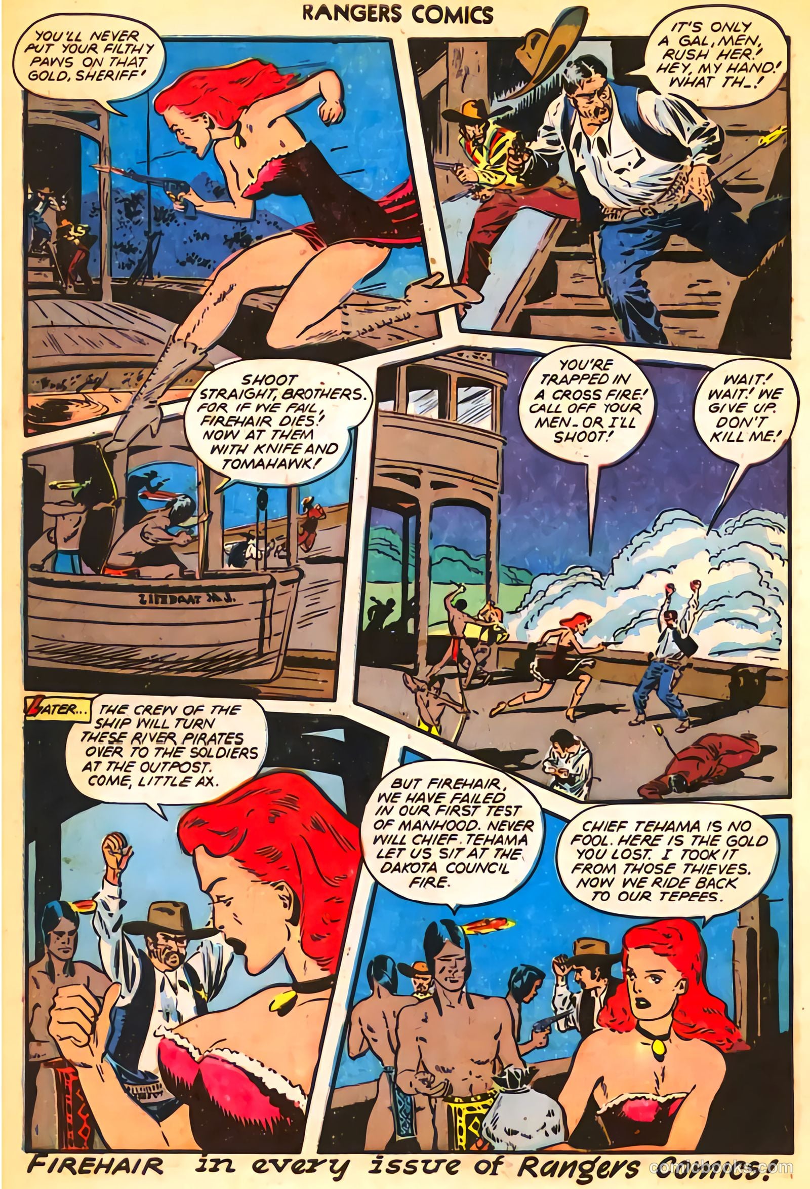 Rangers Comics #35 (1947, Flying Stories, Inc.) — page 13 of 53