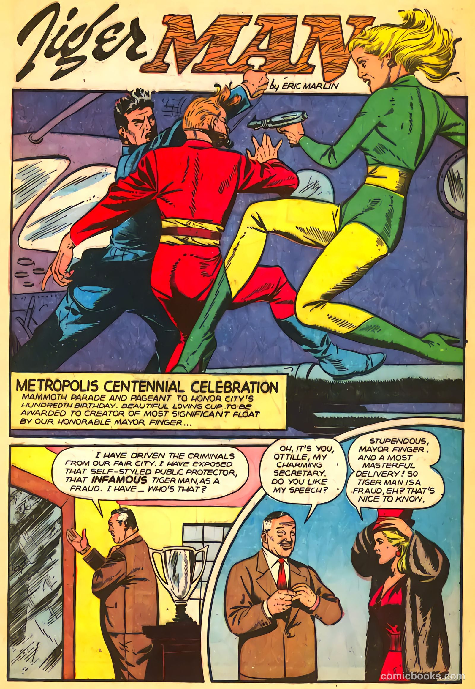 Rangers Comics #35 (1947, Flying Stories, Inc.) — page 14 of 53