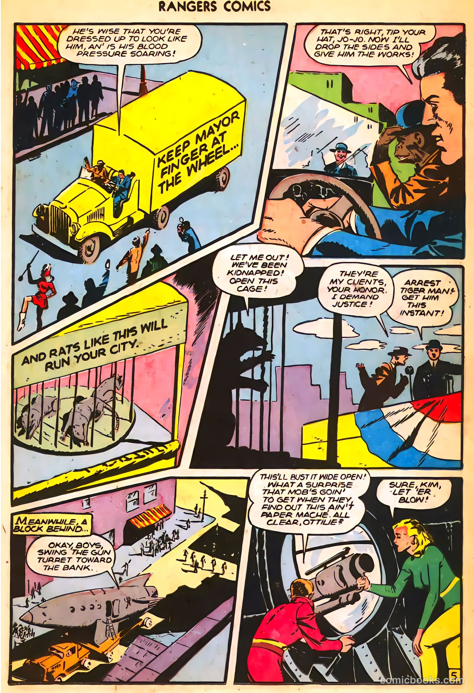 Rangers Comics #35 (1947, Flying Stories, Inc.) — page 18 of 53