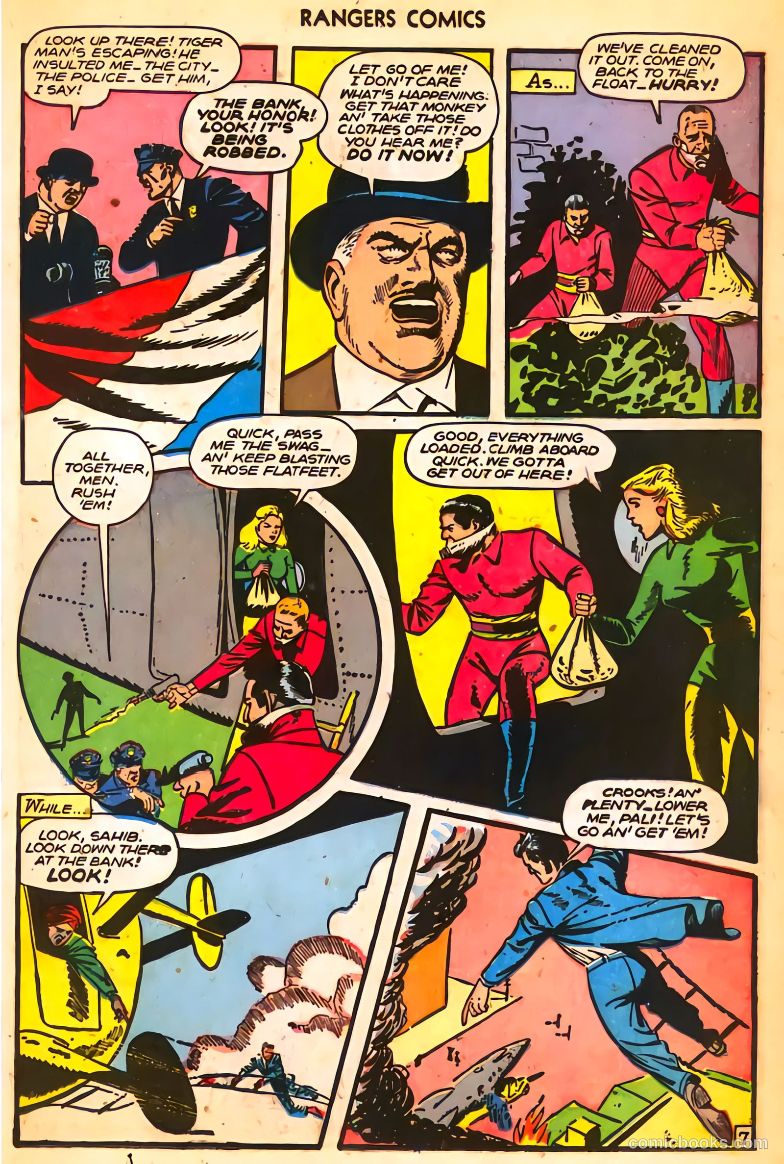 Rangers Comics #35 (1947, Flying Stories, Inc.) — page 20 of 53
