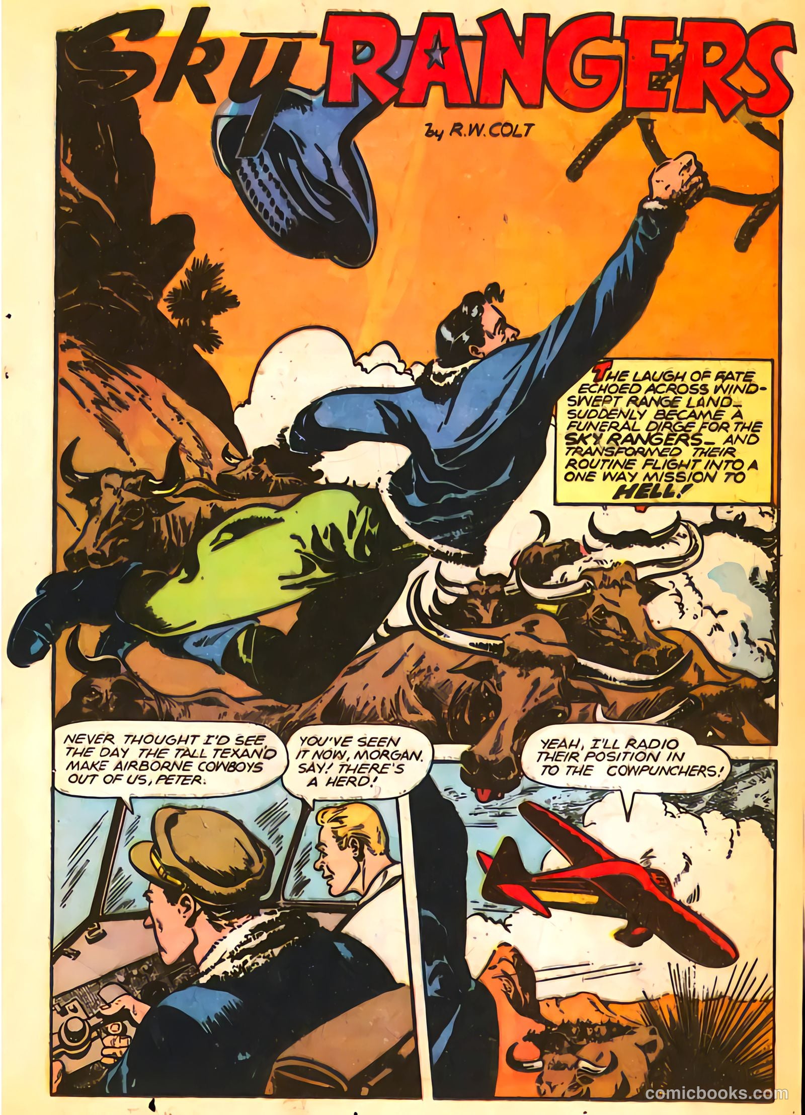 Rangers Comics #35 (1947, Flying Stories, Inc.) — page 24 of 53