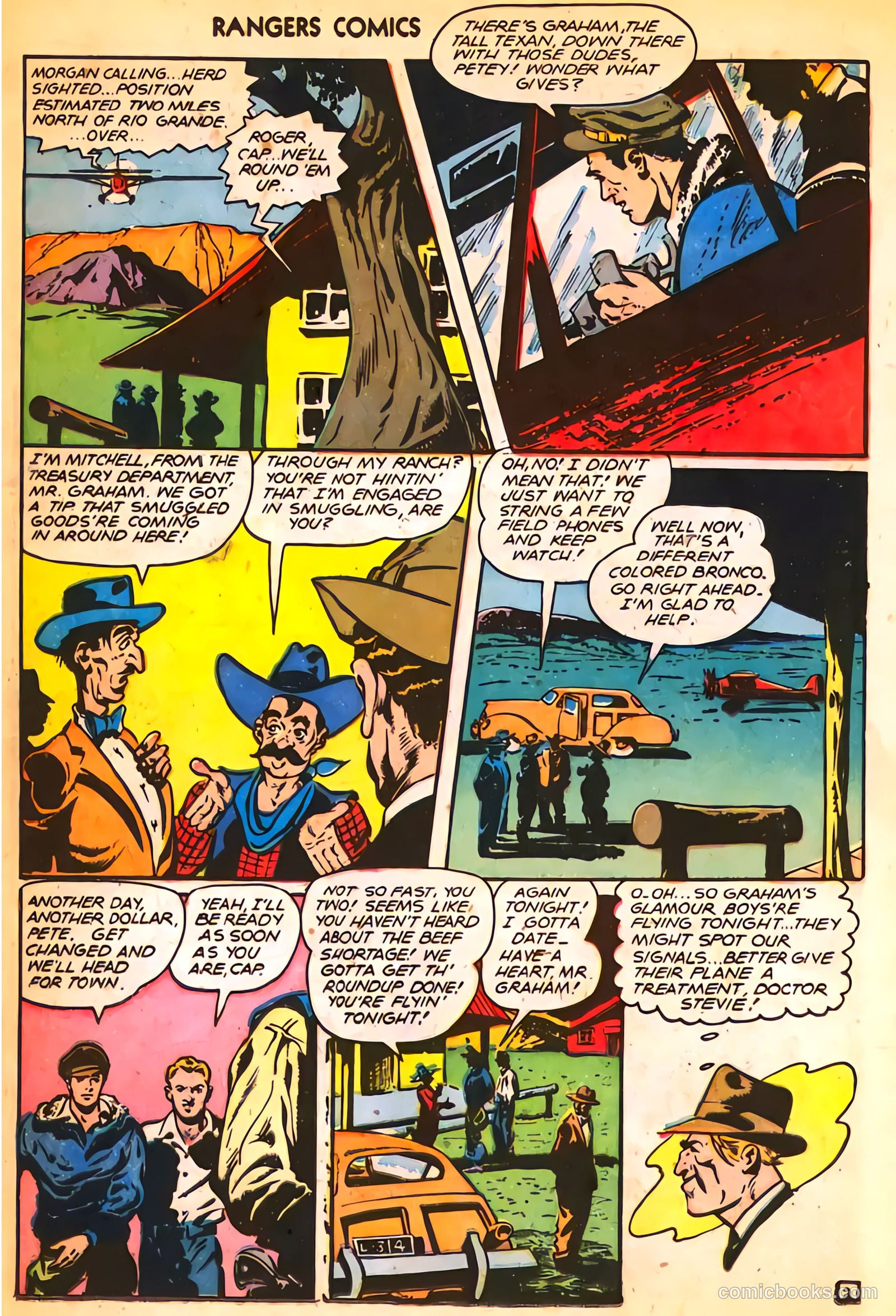 Rangers Comics #35 (1947, Flying Stories, Inc.) — page 25 of 53