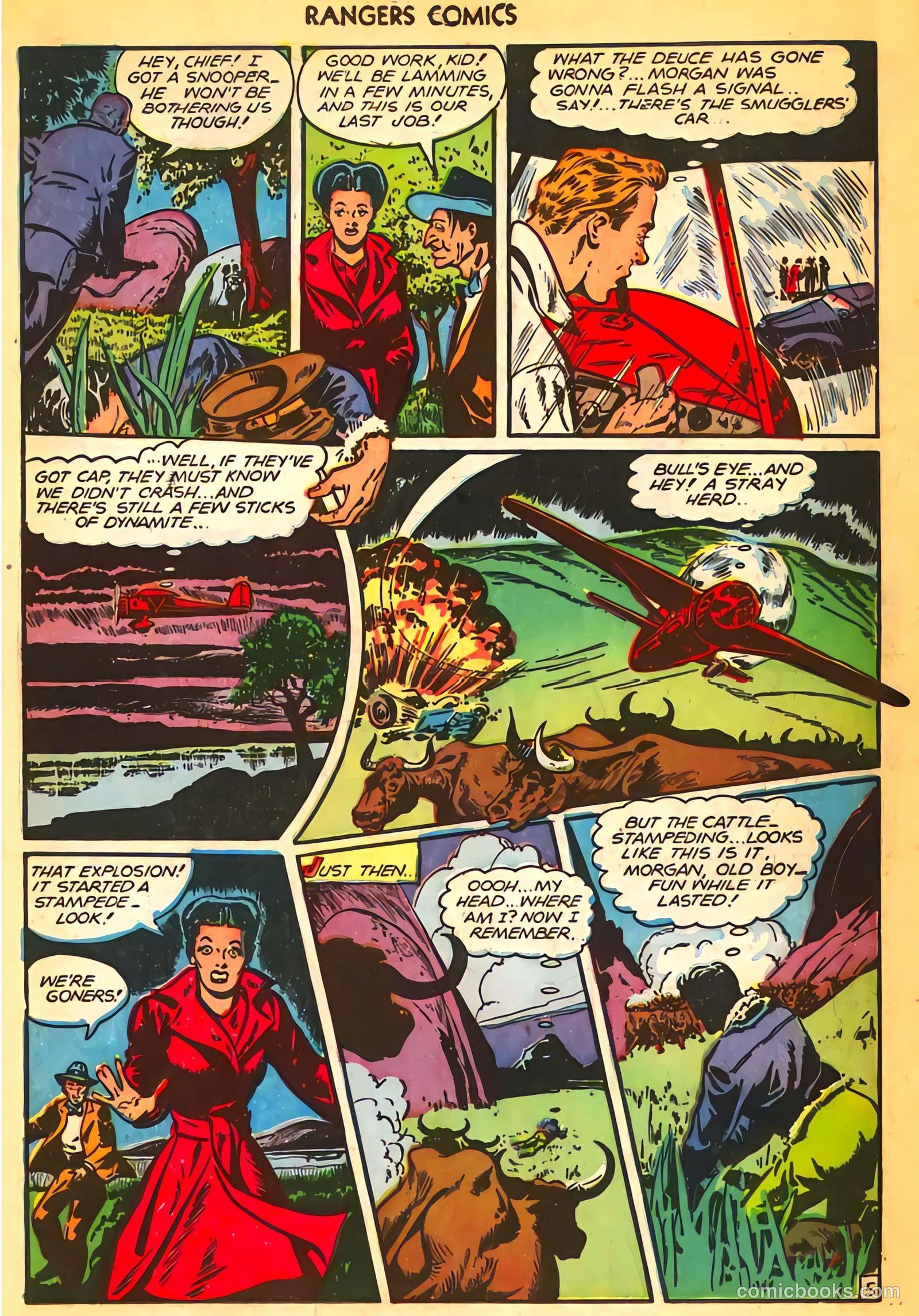 Rangers Comics #35 (1947, Flying Stories, Inc.) — page 28 of 53
