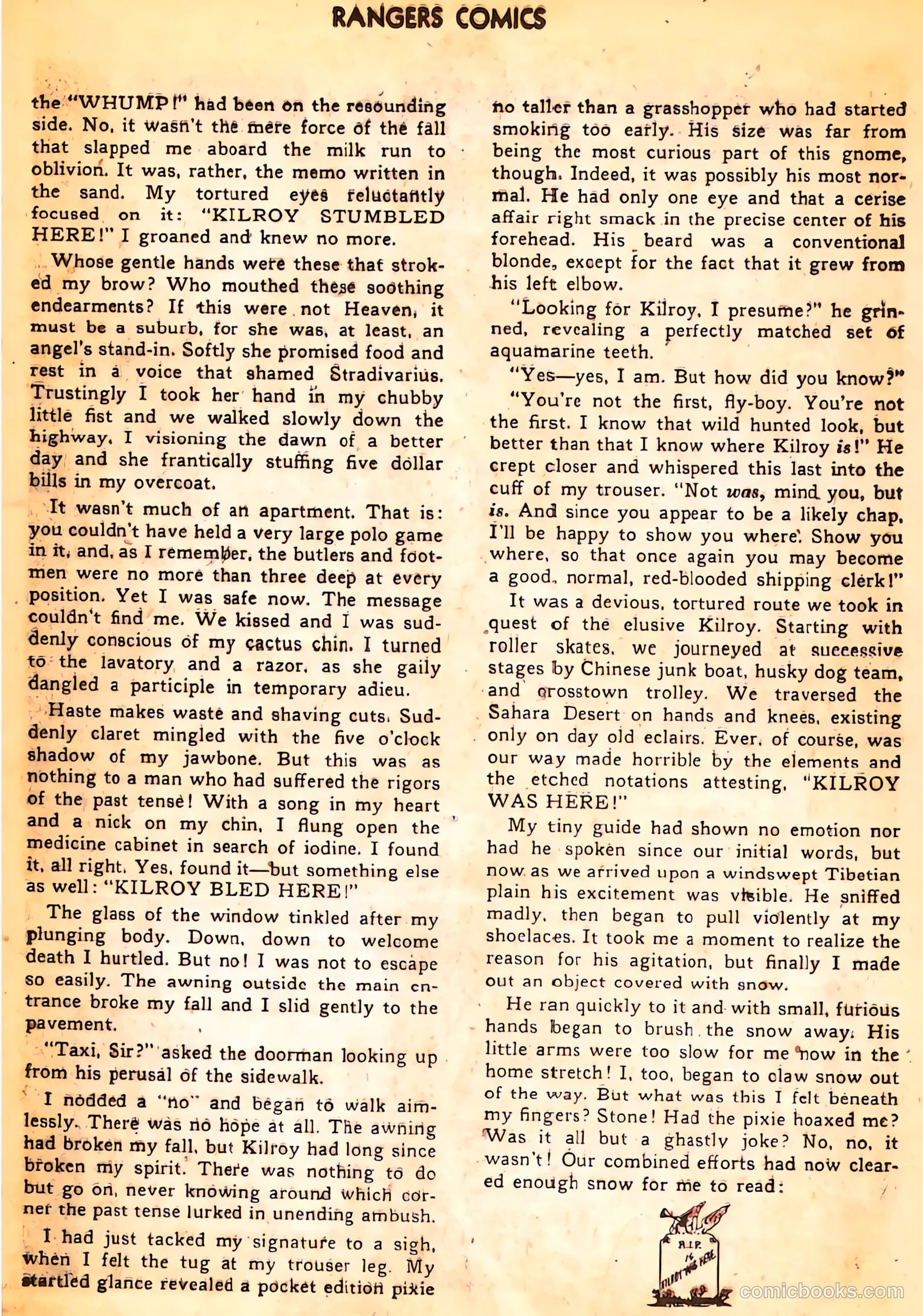Rangers Comics #35 (1947, Flying Stories, Inc.) — page 31 of 53
