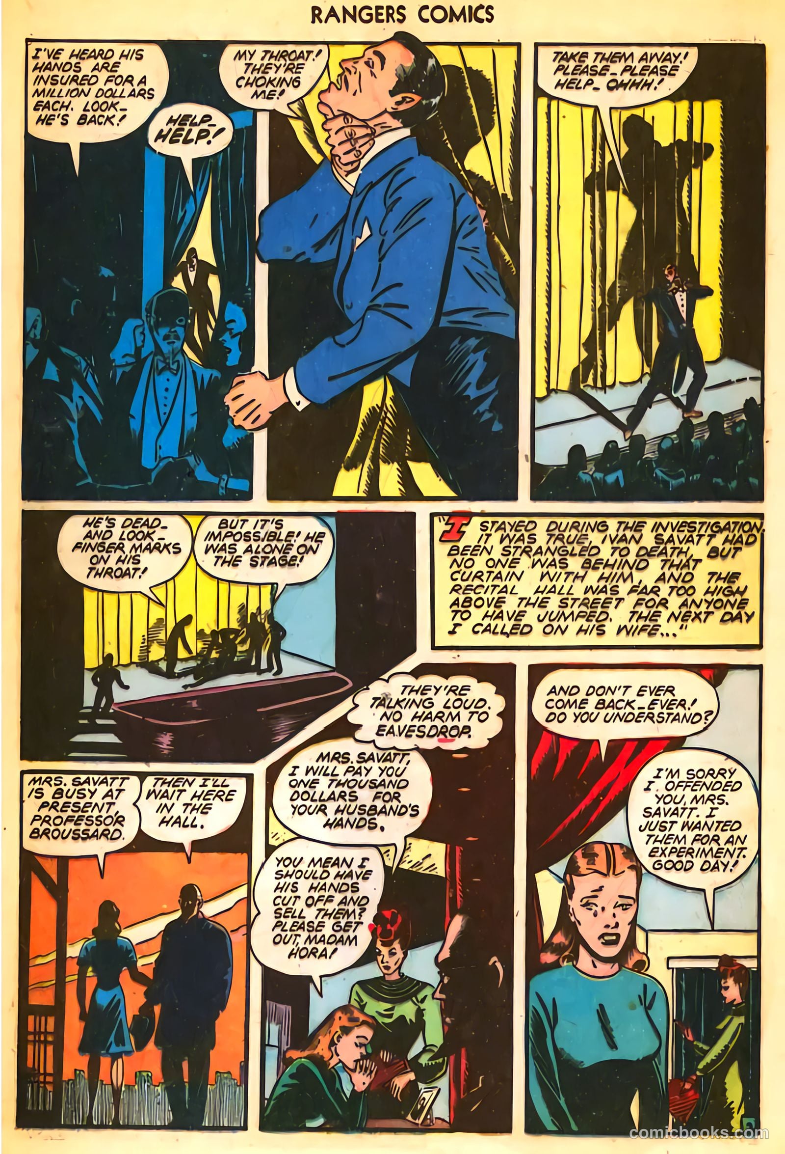Rangers Comics #35 (1947, Flying Stories, Inc.) — page 33 of 53