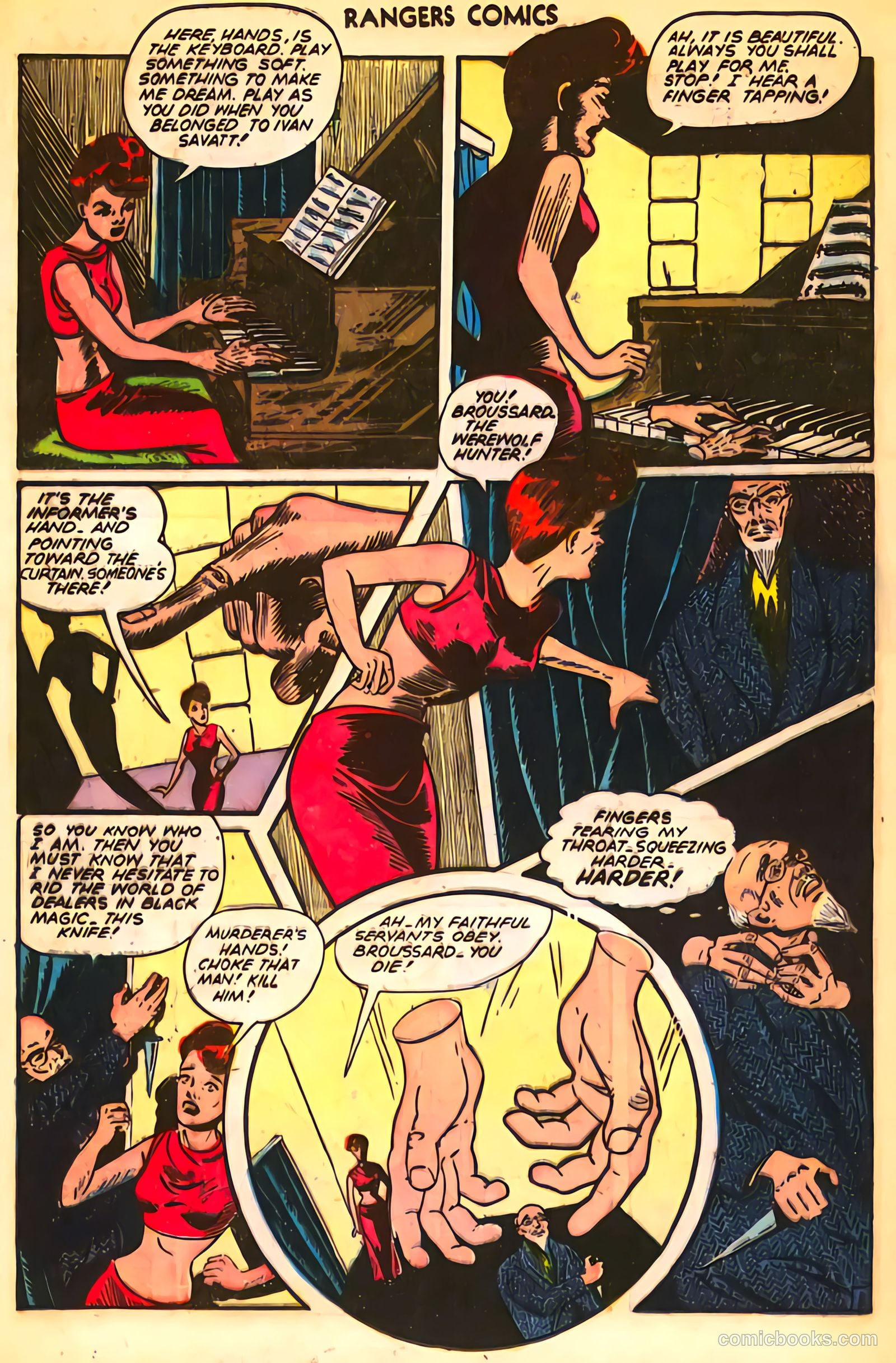 Rangers Comics #35 (1947, Flying Stories, Inc.) — page 36 of 53