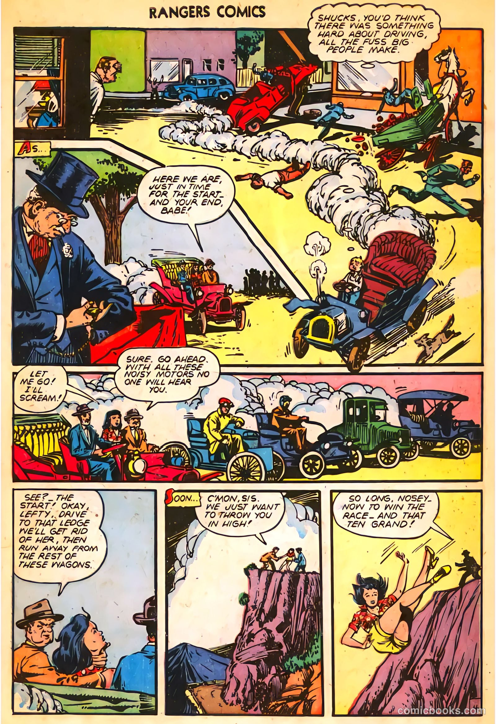 Rangers Comics #35 (1947, Flying Stories, Inc.) — page 42 of 53