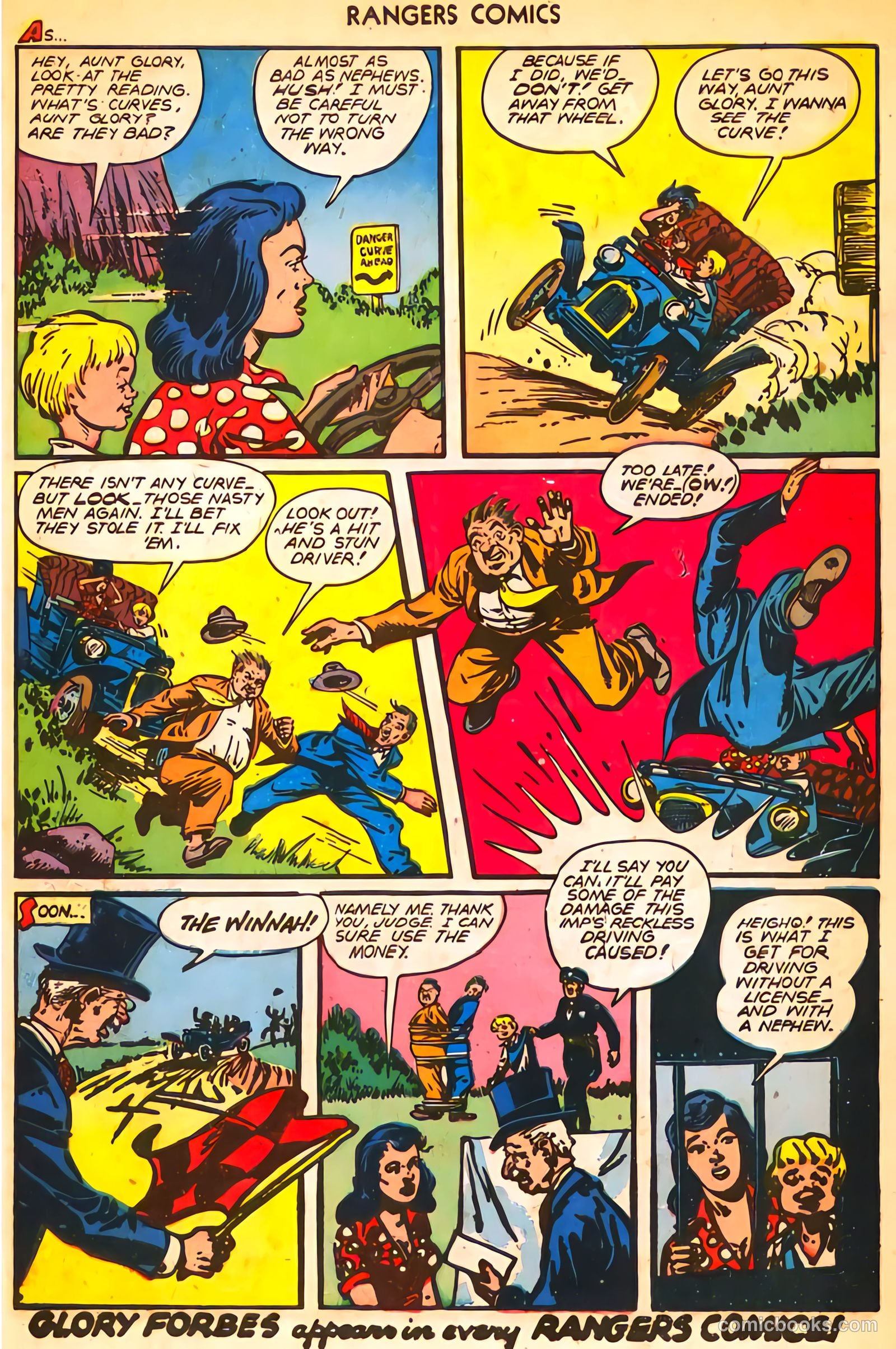 Rangers Comics #35 (1947, Flying Stories, Inc.) — page 44 of 53