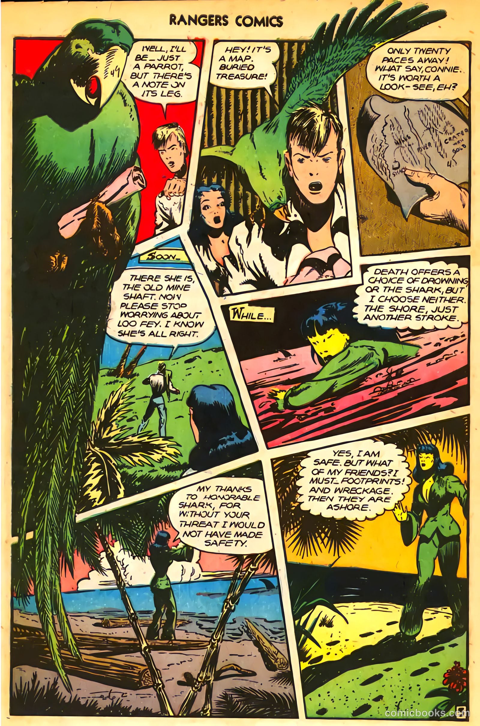Rangers Comics #35 (1947, Flying Stories, Inc.) — page 49 of 53