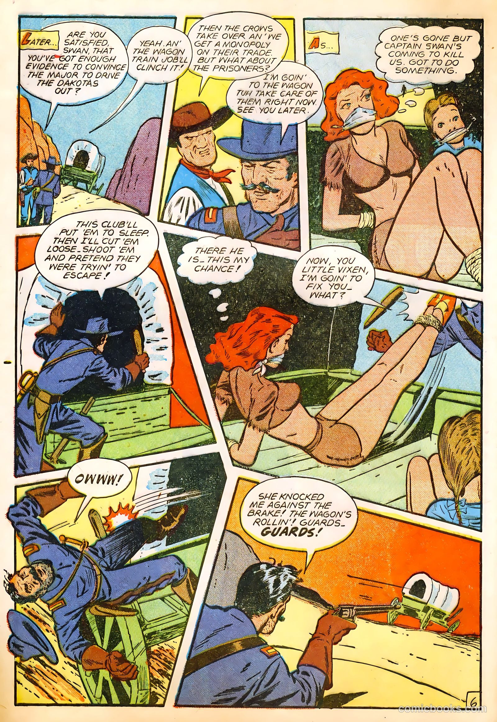 Rangers Comics #36 (1947) — page 8 of 52