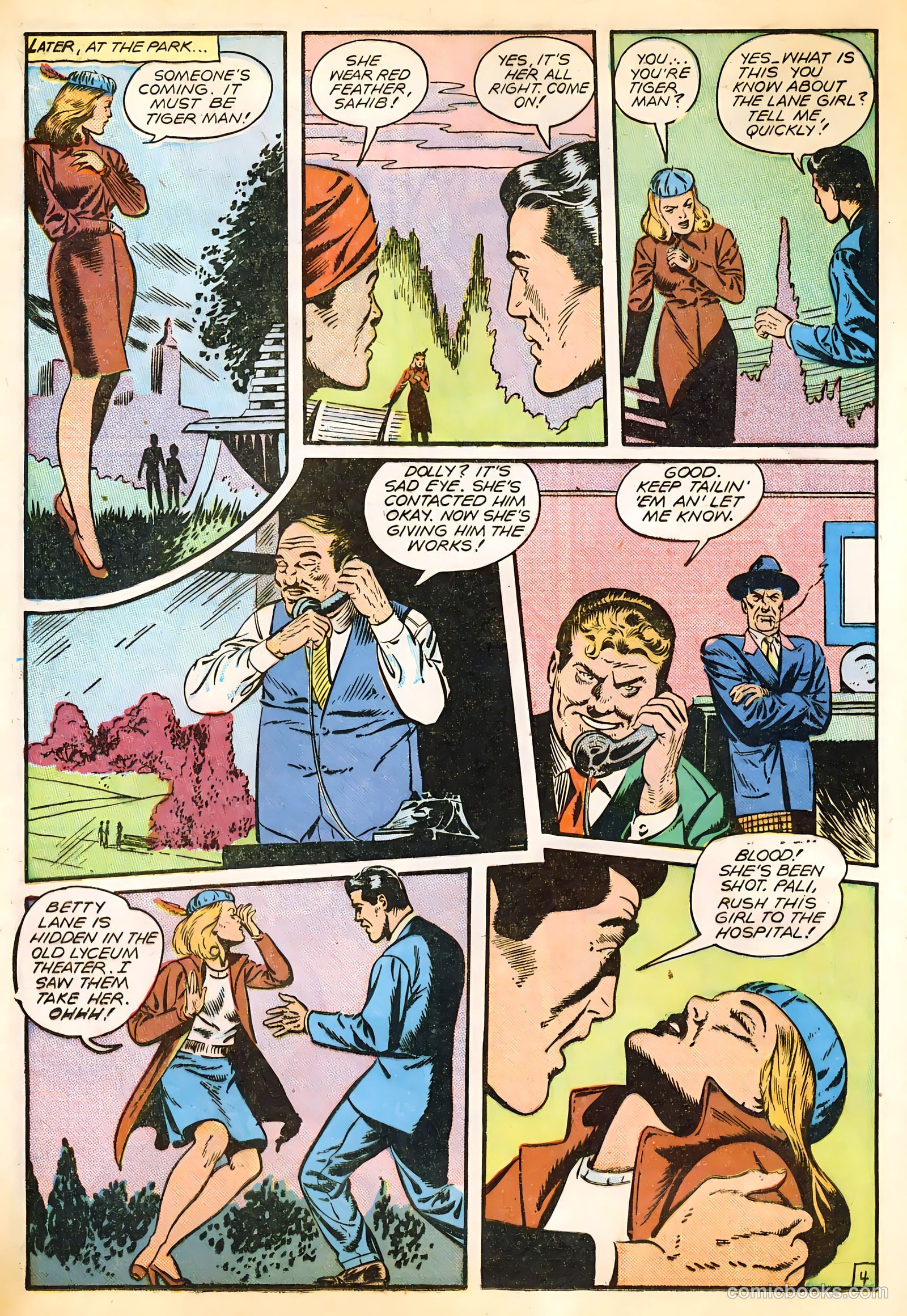 Rangers Comics #36 (1947) — page 16 of 52