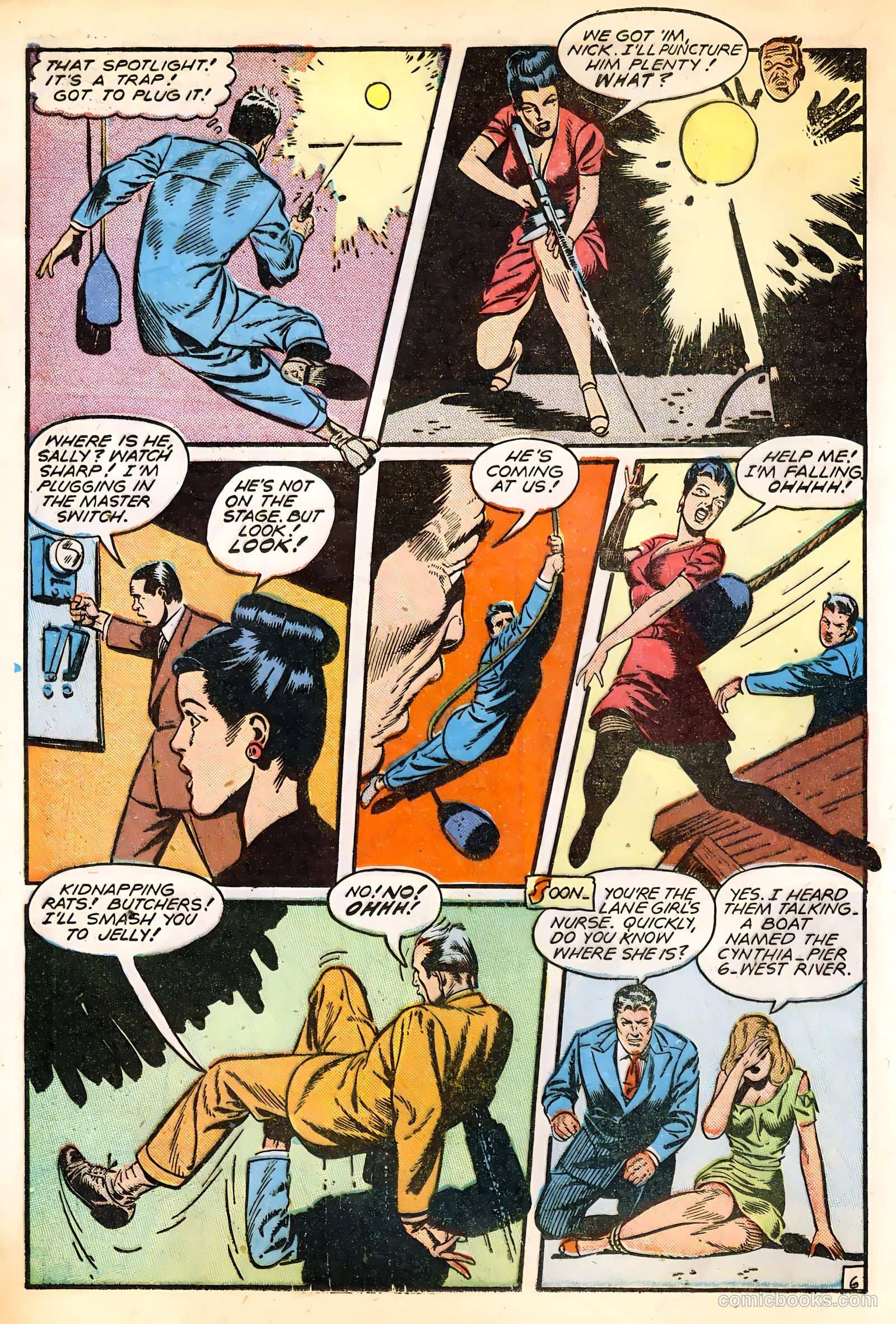 Rangers Comics #36 (1947) — page 18 of 52