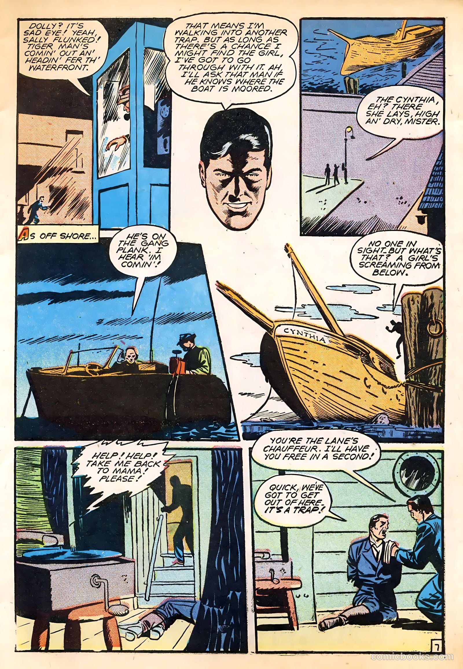 Rangers Comics #36 (1947) — page 19 of 52